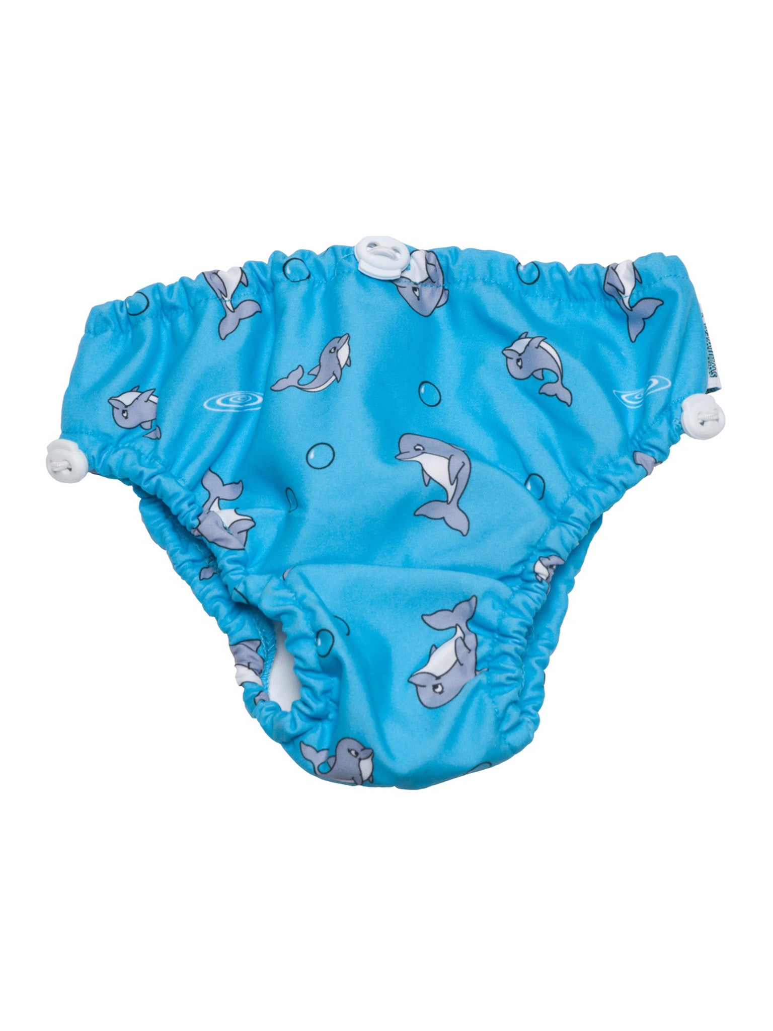 Adjustable Swim Diaper - Dauphin Blue