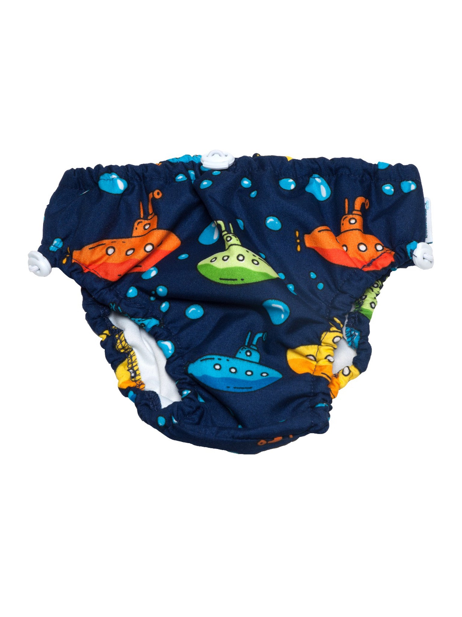 Adjustable Swim Diaper - Blue Submarine