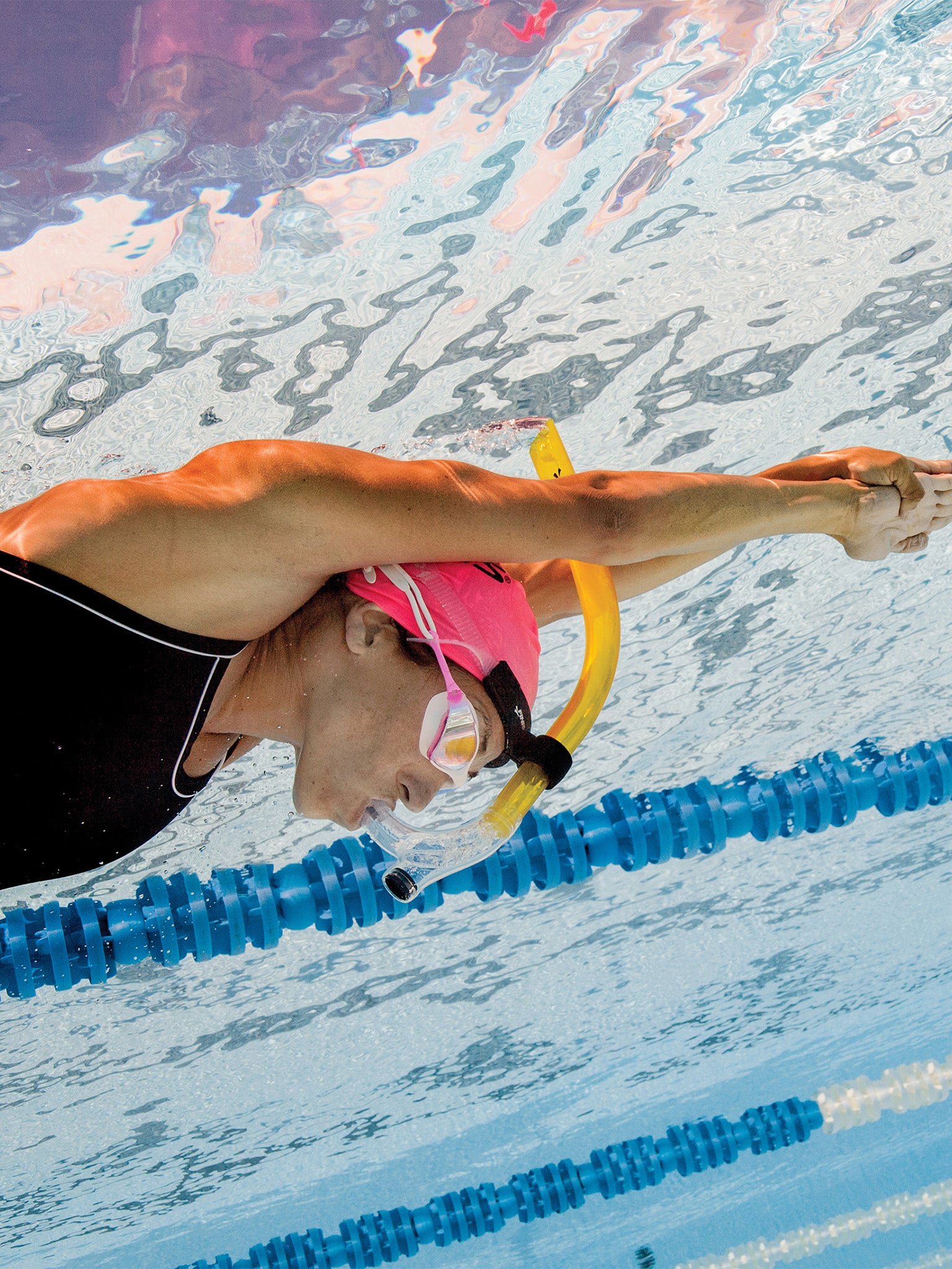 Tuba de natation Original - Jaune