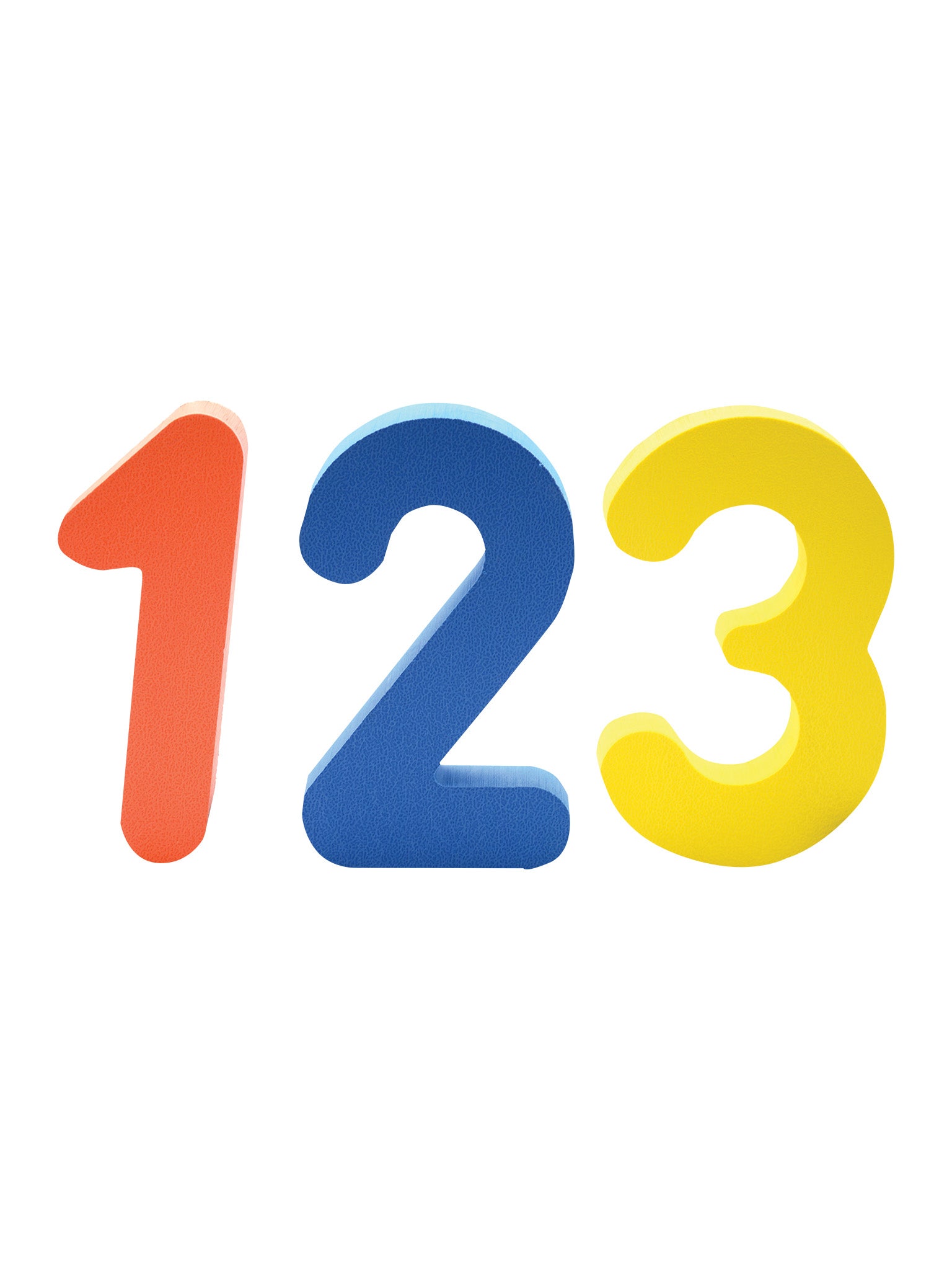 Set of 10 Foam Numbers