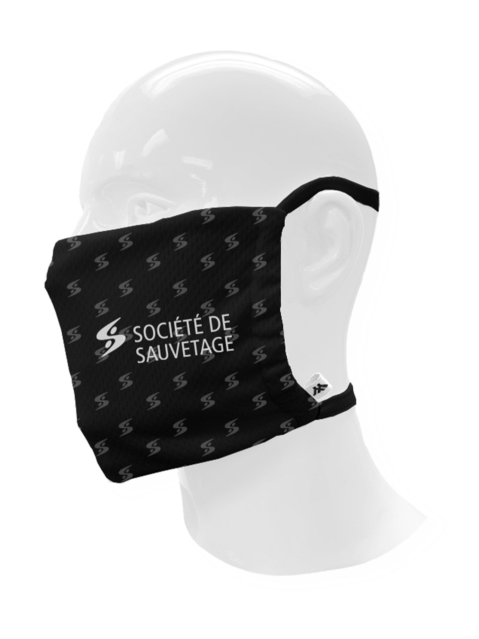 Masque société de sauvetage - Noir