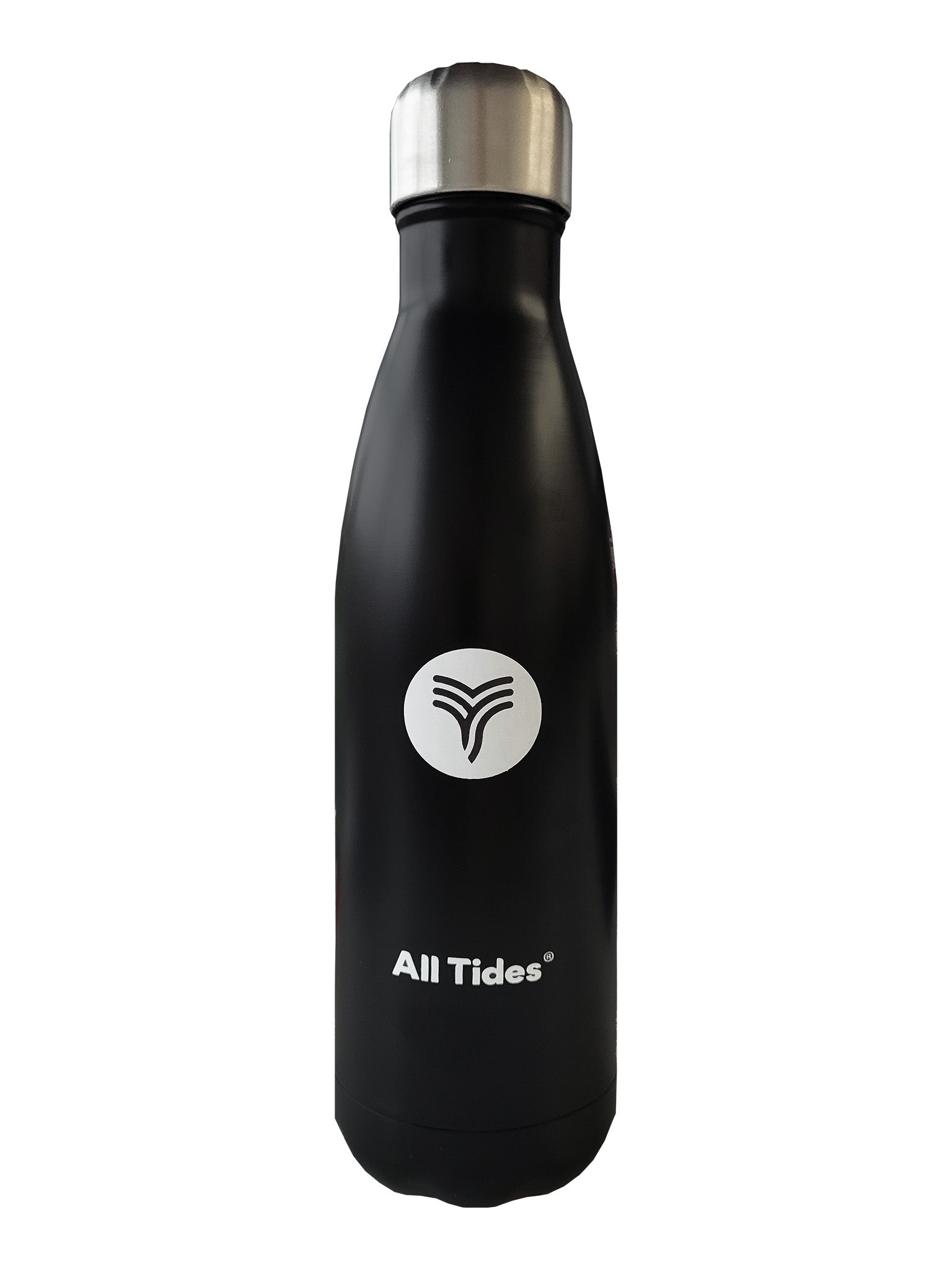 Bouteille d'eau en acier inoxydable All Tides - Noir