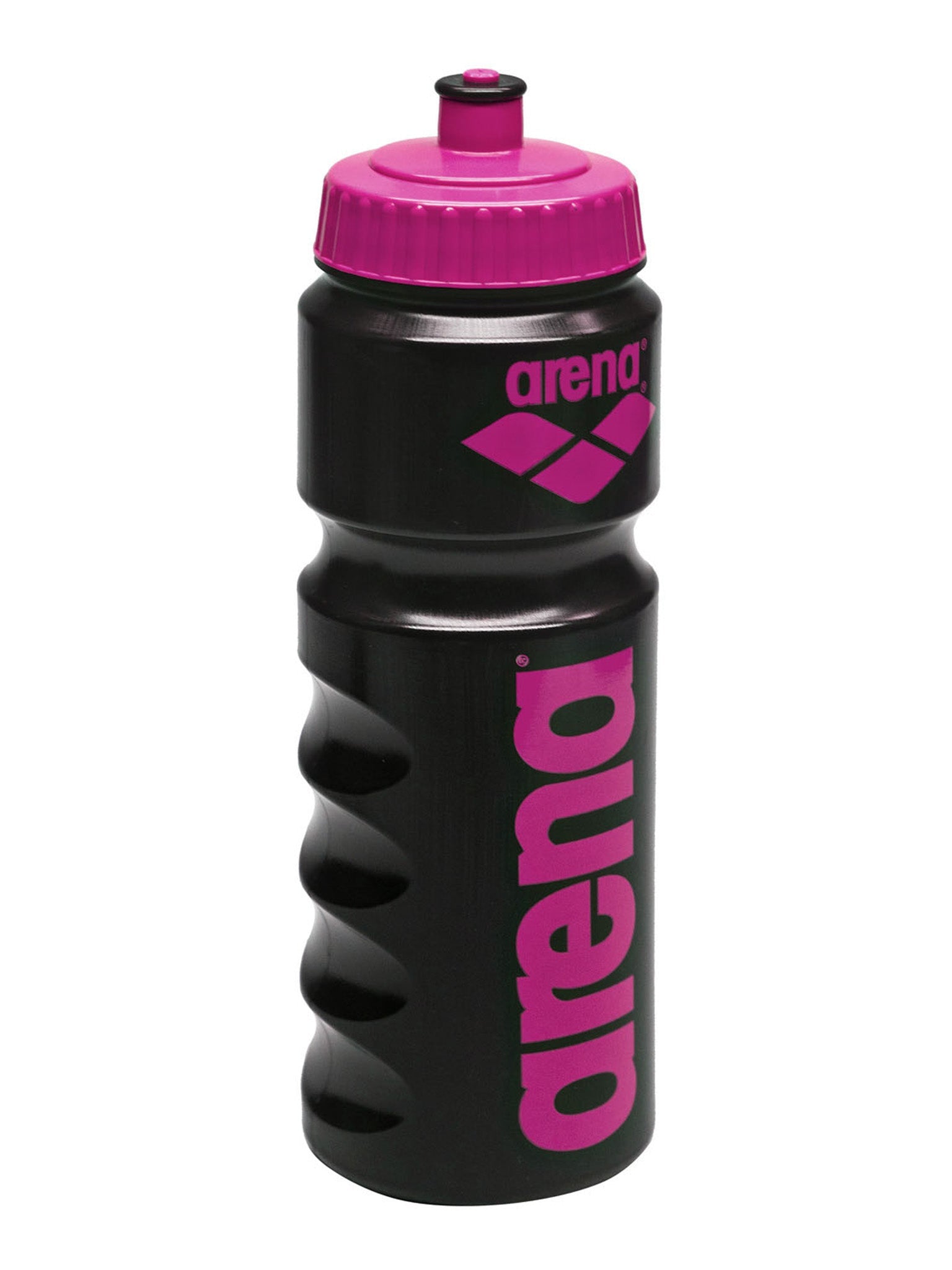 Arena Water Bottle 750ml - Black/Pink