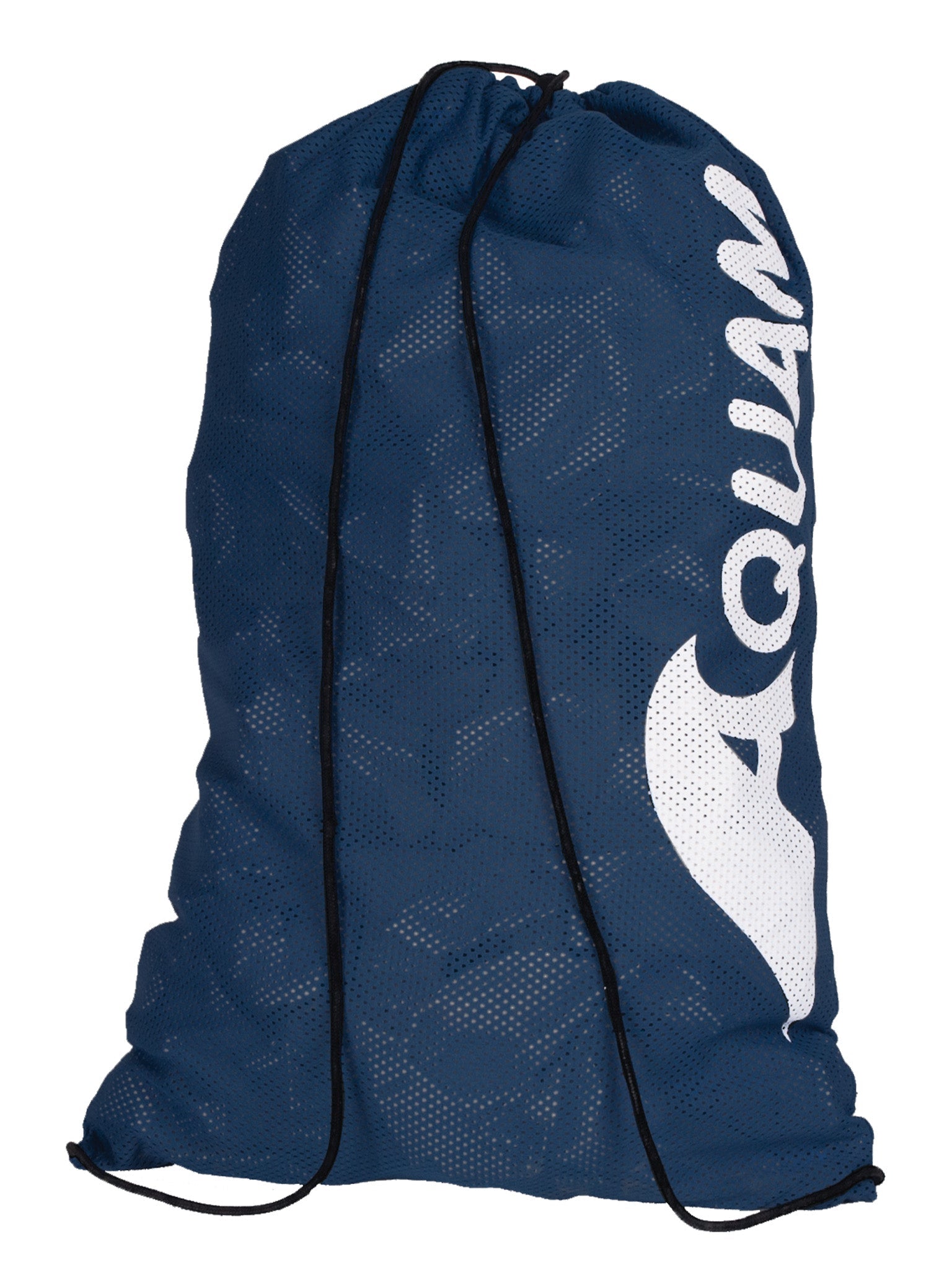 Mesh Drawstring Bag - Navy