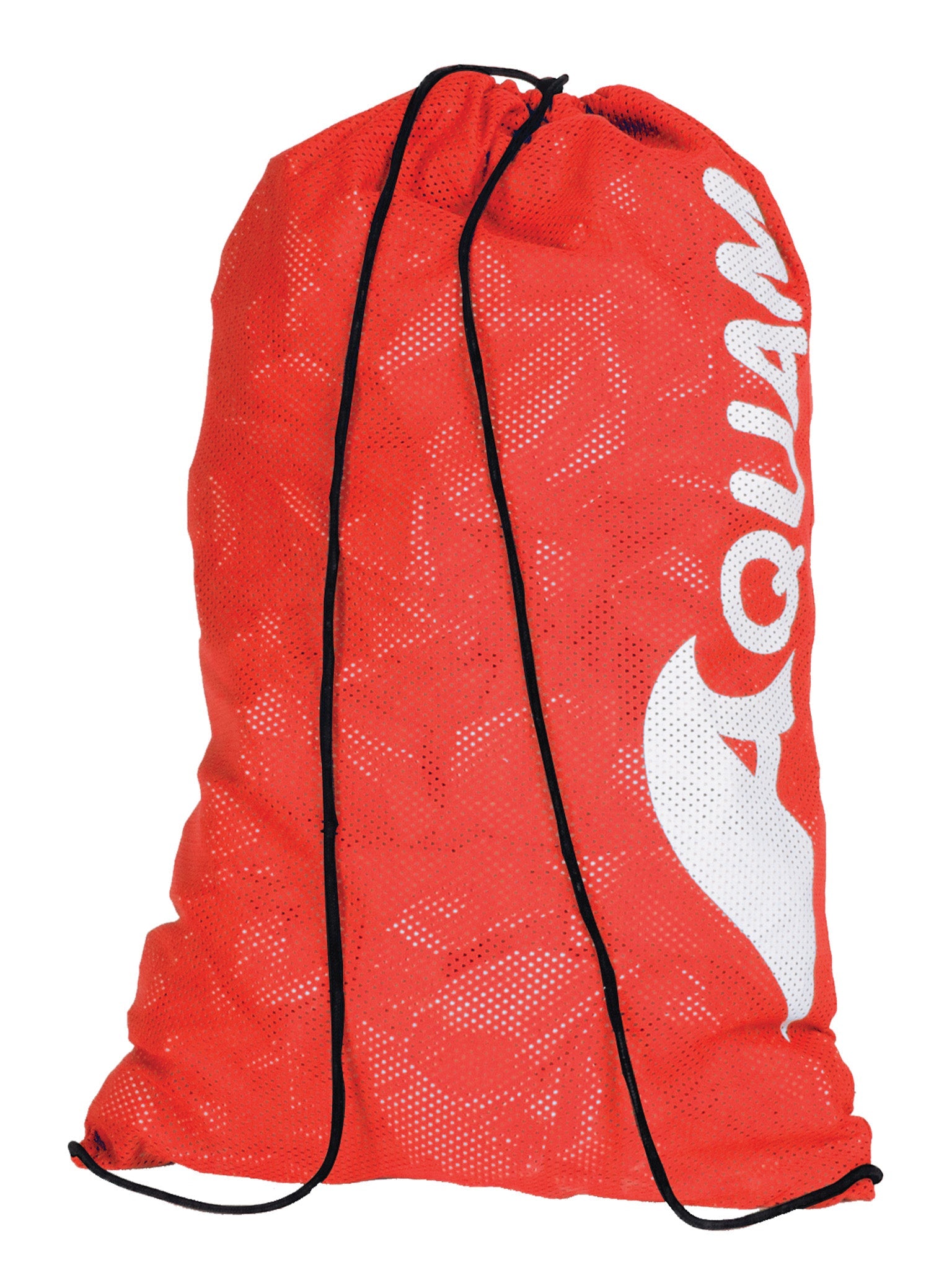 Mesh Drawstring Bag - Red