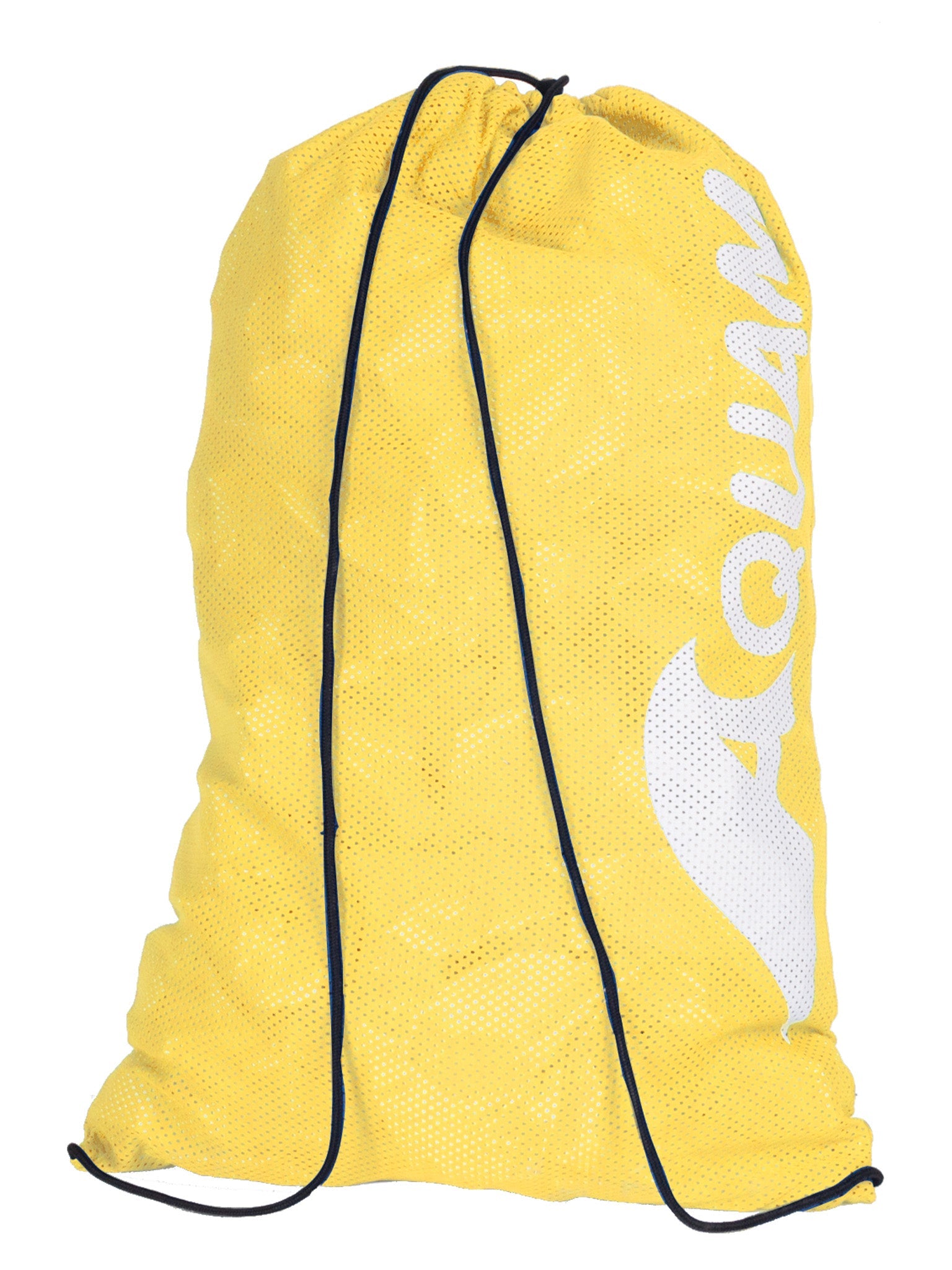 Mesh Drawstring Bag - Yellow