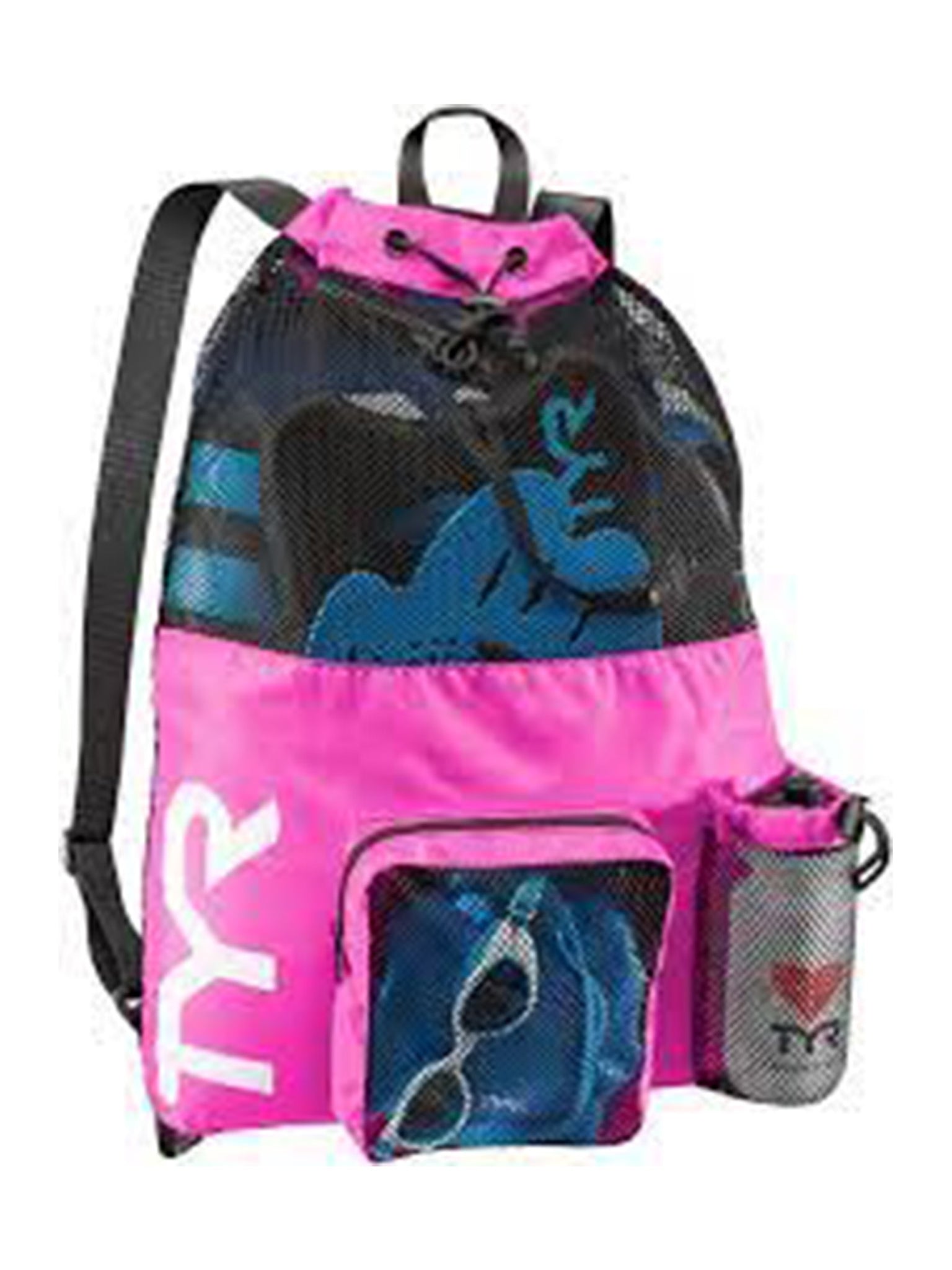 Big Mesh Mummy 40L Backpack - Pink