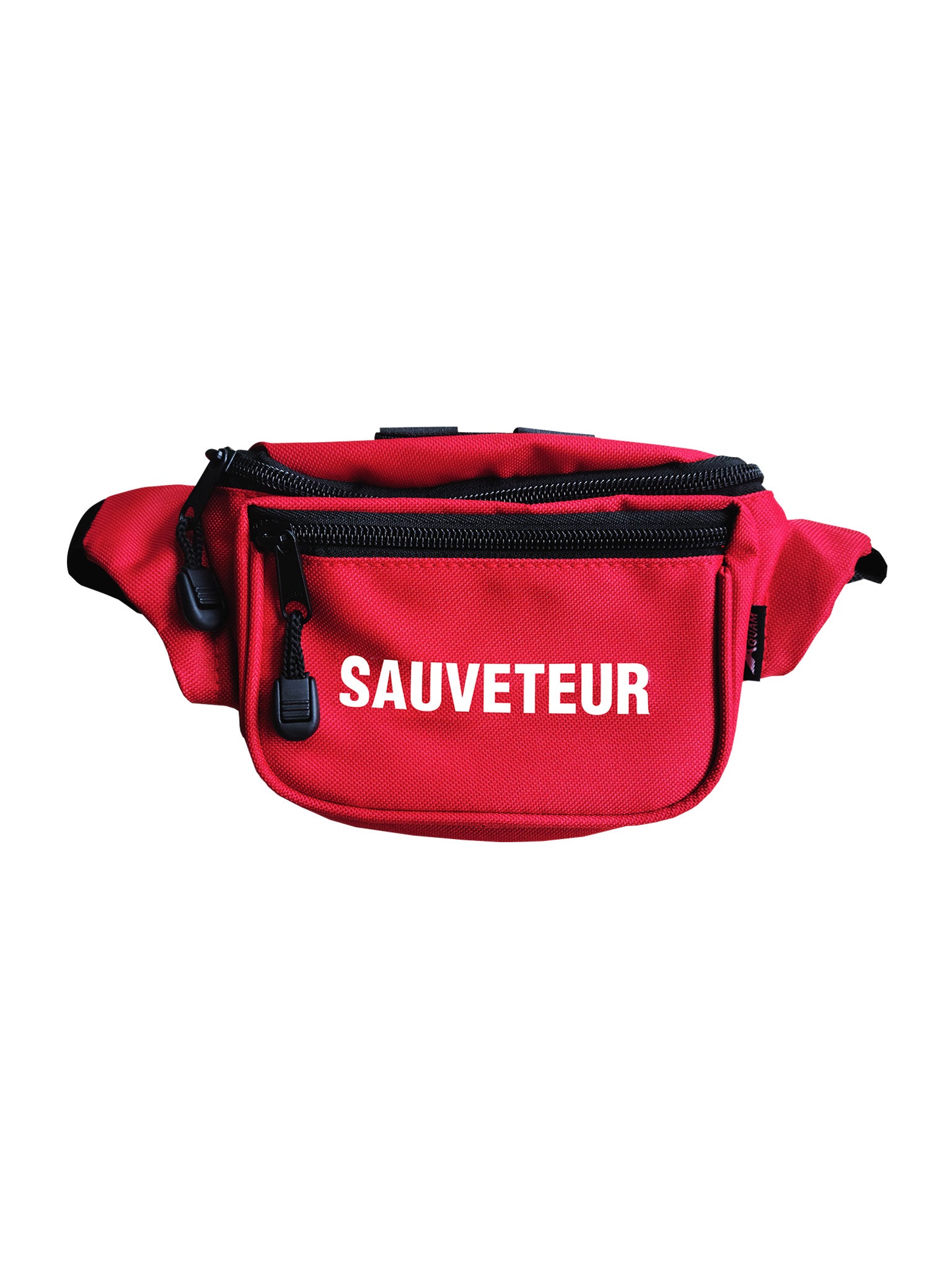 Pochette  à la taille Deluxe rouge  "Sauveteur"