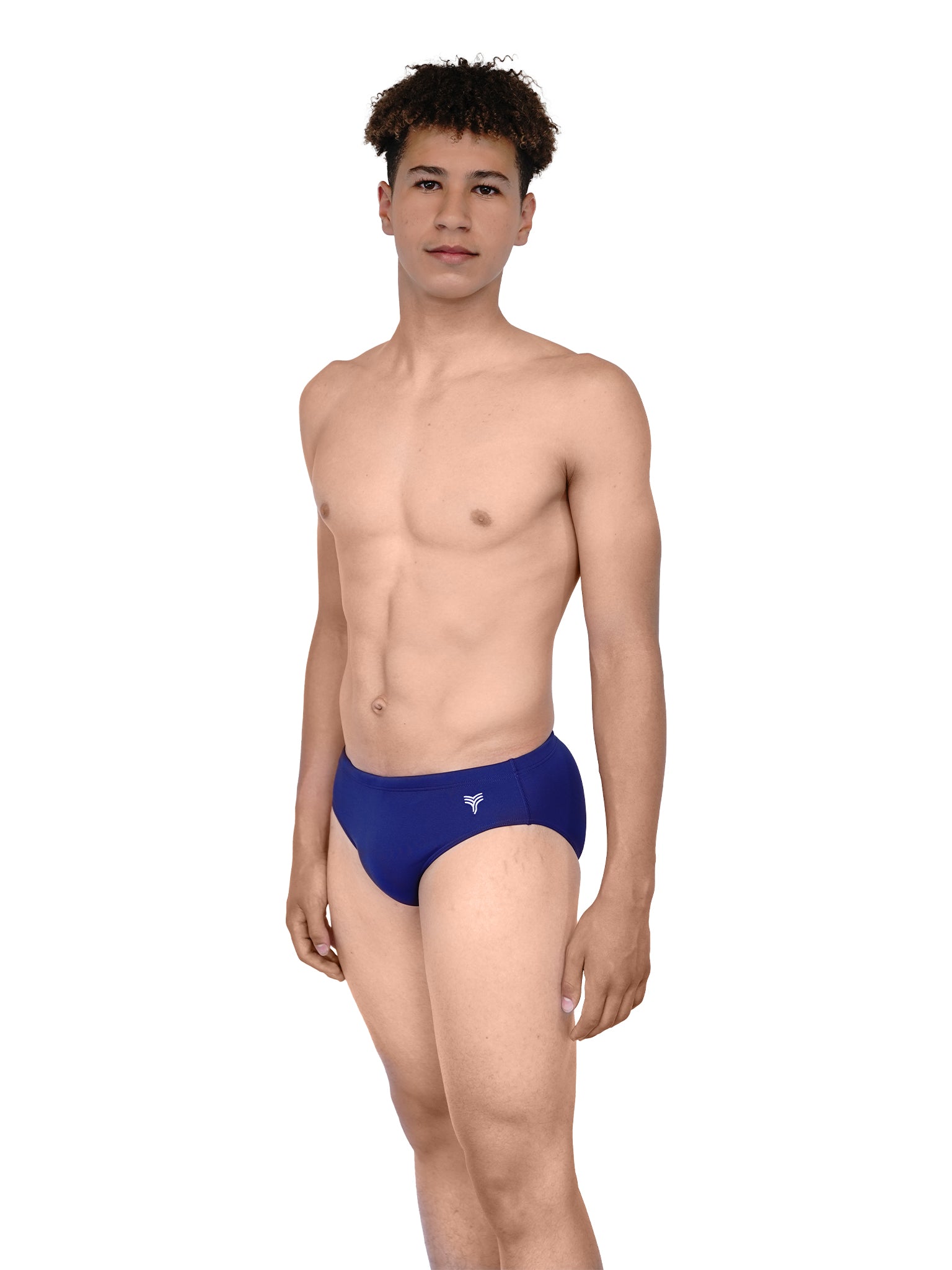 Brief de natation Solide pour hommes - Marine