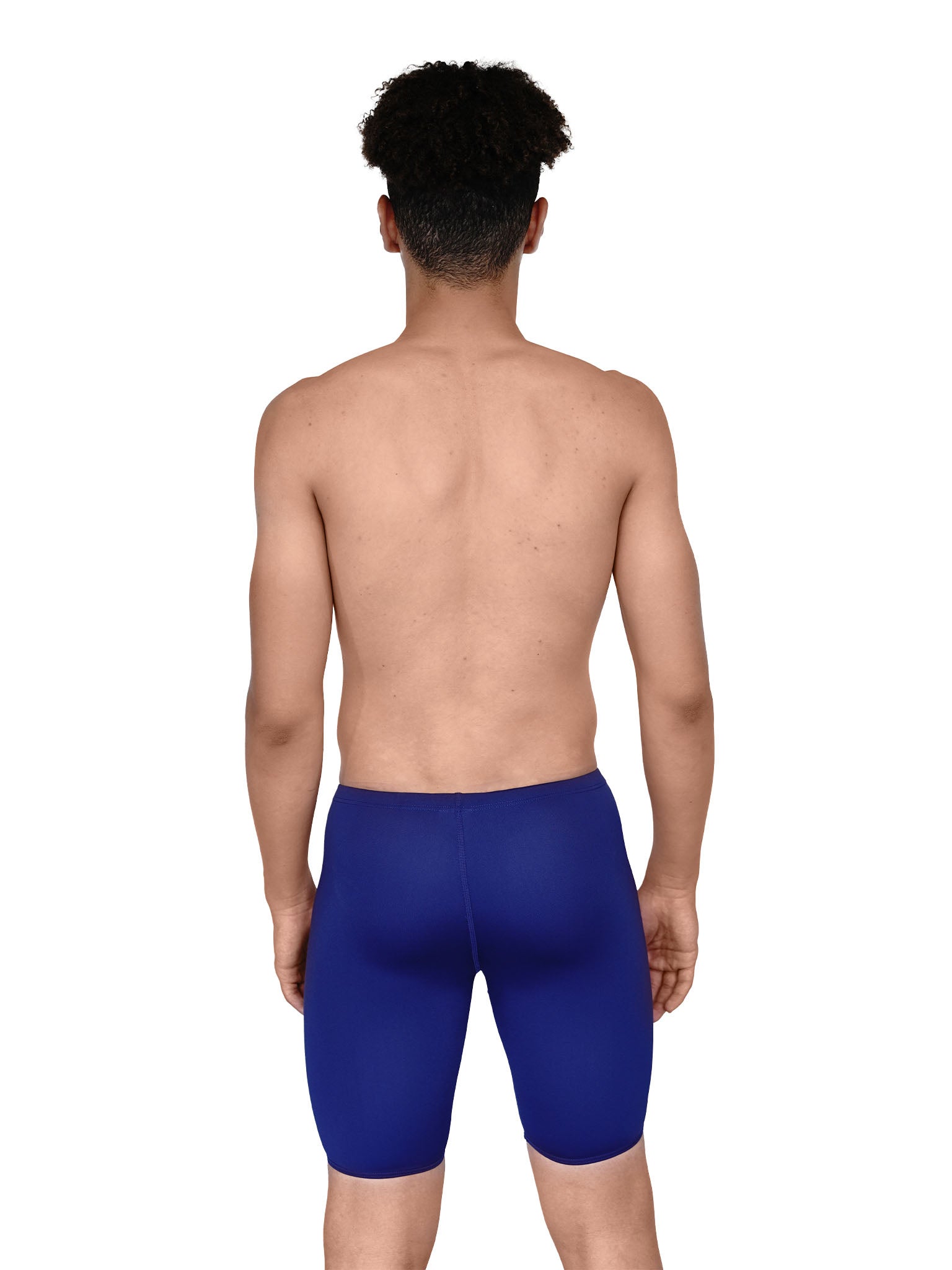 Men's Solid Jammer Swimsuit - Navy