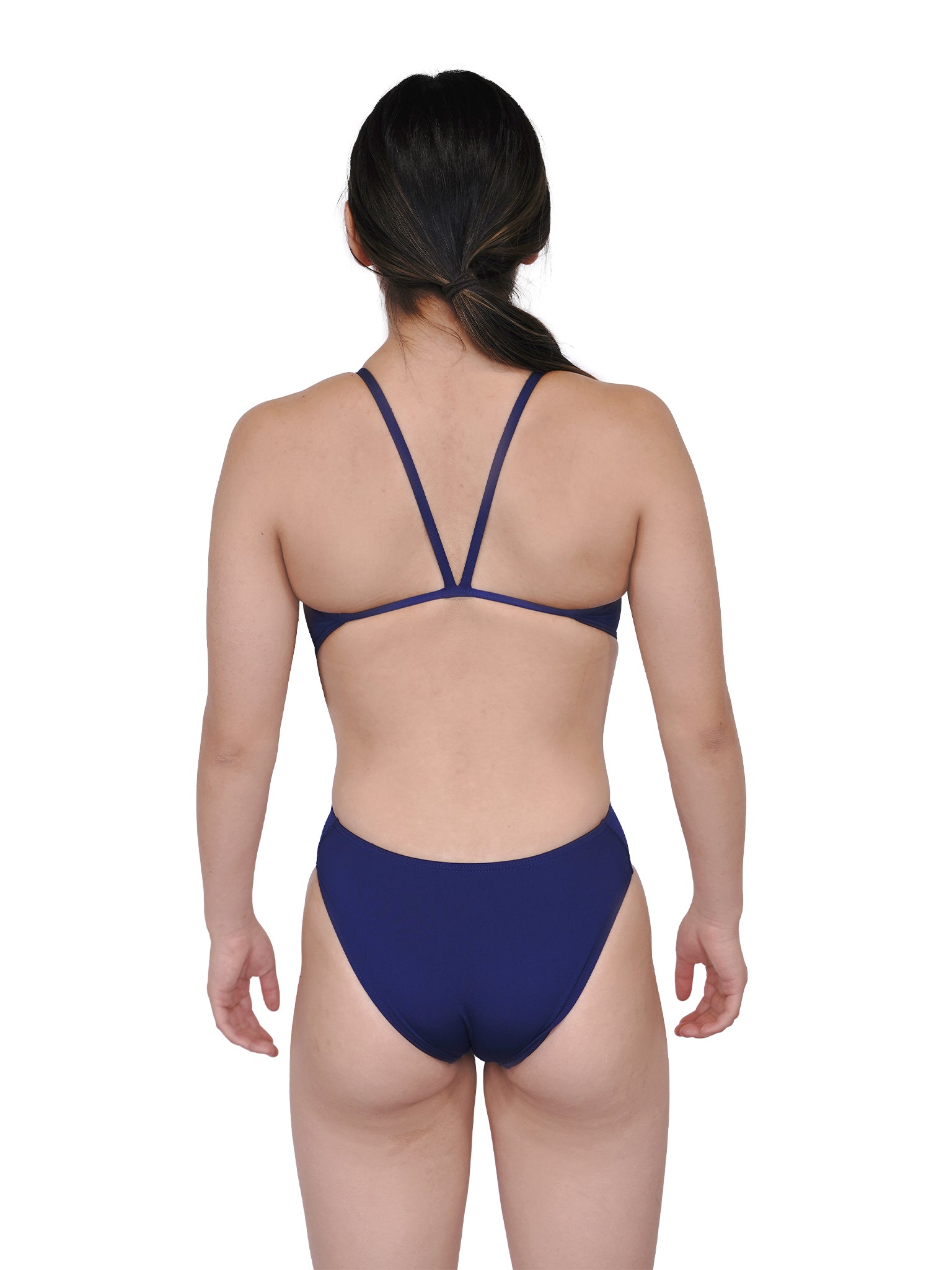 Maillot de bain une-pièce Micro Back pour femmes - Marine