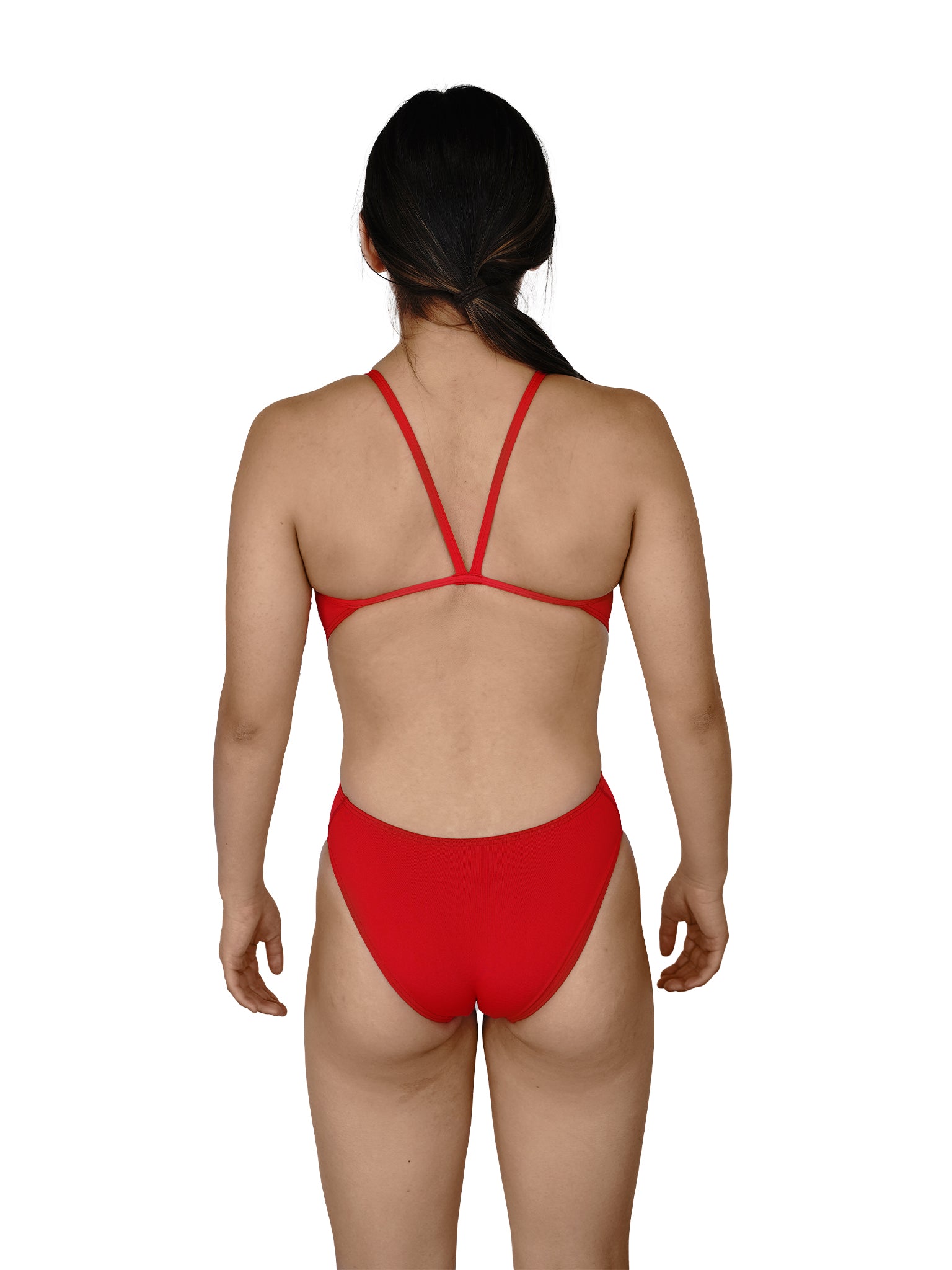 Maillot de bain une-pièce Micro Back pour femmes - Lifeguard rouge