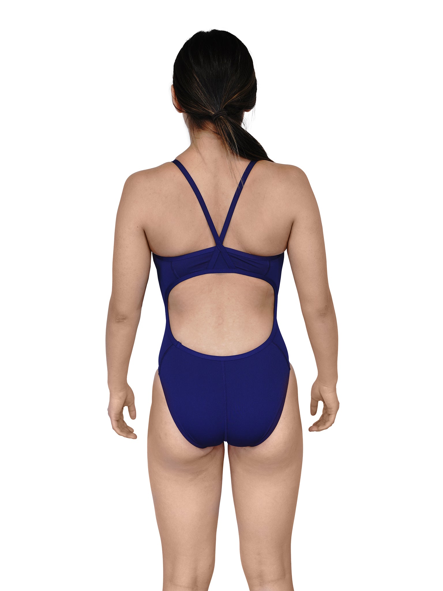 Maillot de bain une-pièce Sport Back pour femmes - Marine
