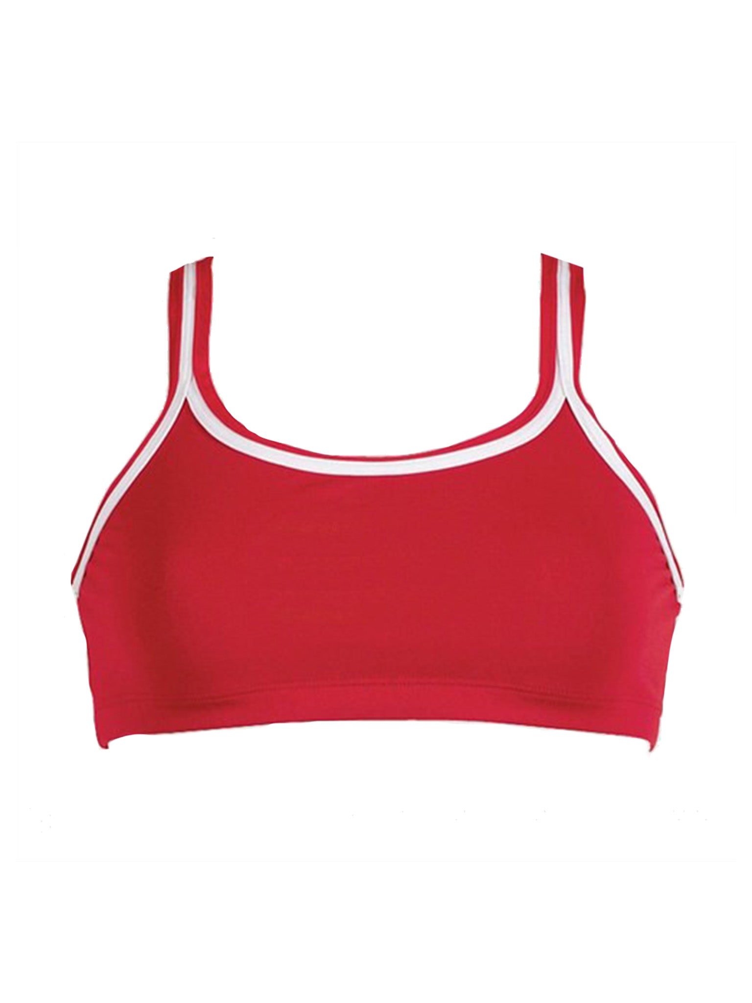 Haut De Bikini Femme Solid Top - Red