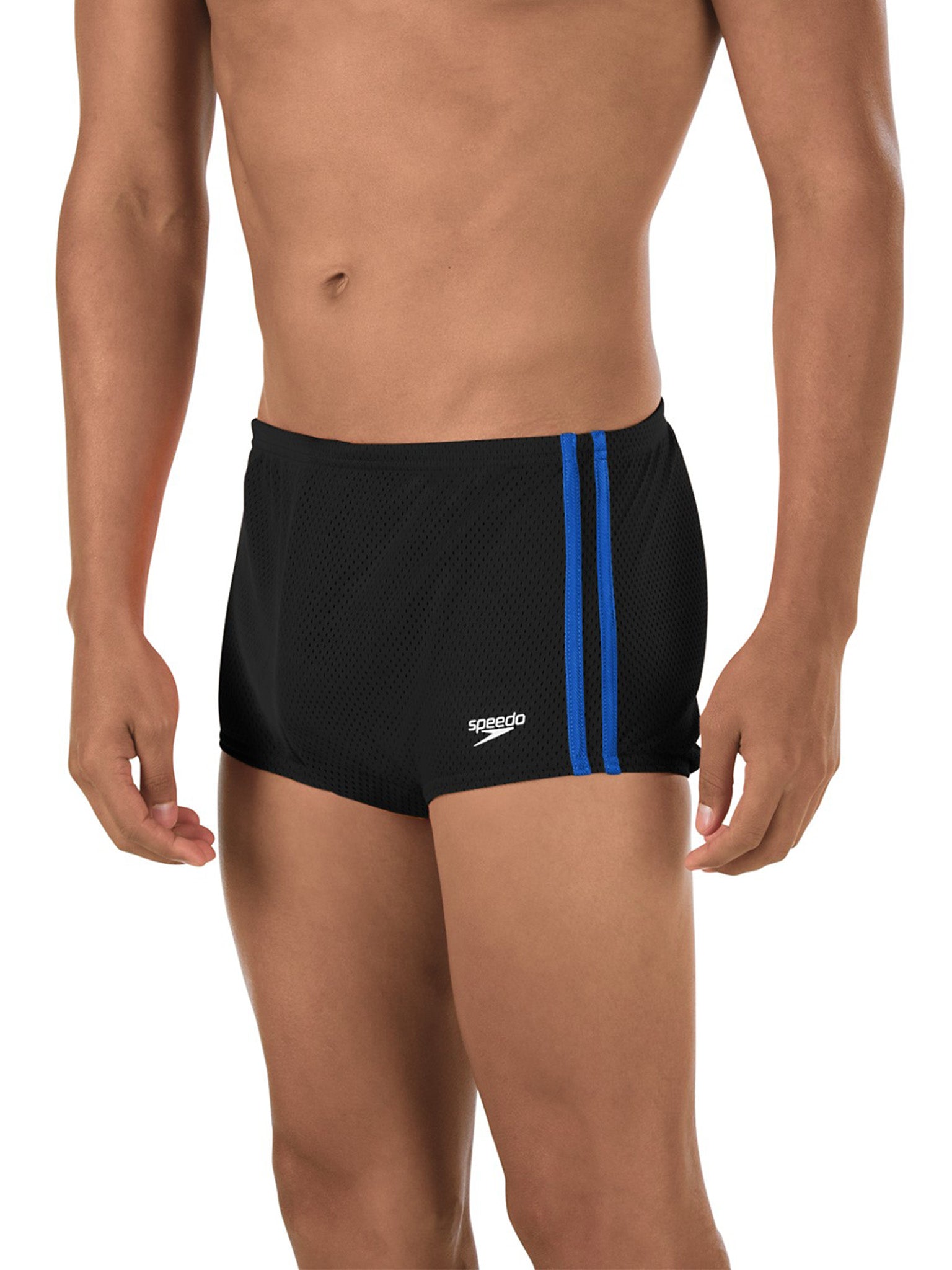 Maillot de natation coupe carrée Poly Mesh pour hommes