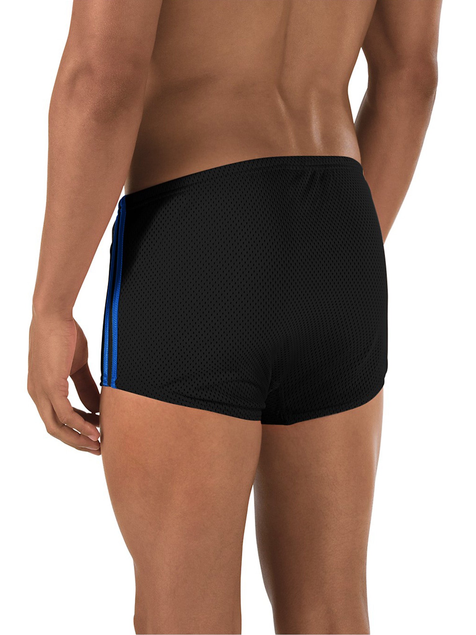 Maillot de natation coupe carrée Poly Mesh pour hommes