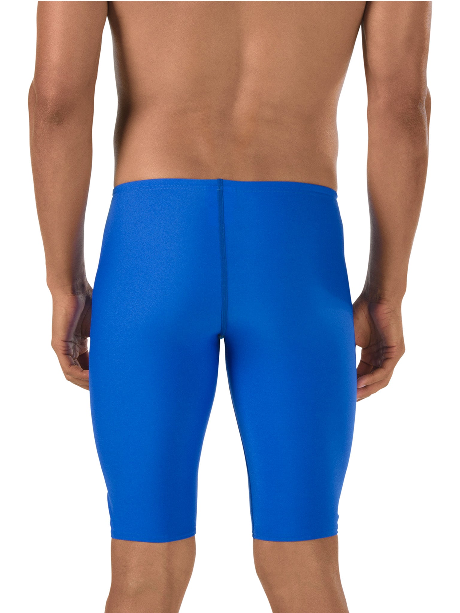 Men's Solid Endurance Jammer Swimsuit - Sapphire