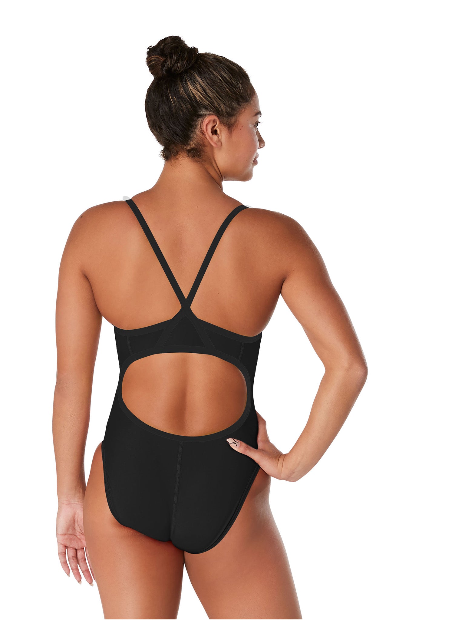 Woman's Flyback Endurance+ One Piece Swimsuit - Black