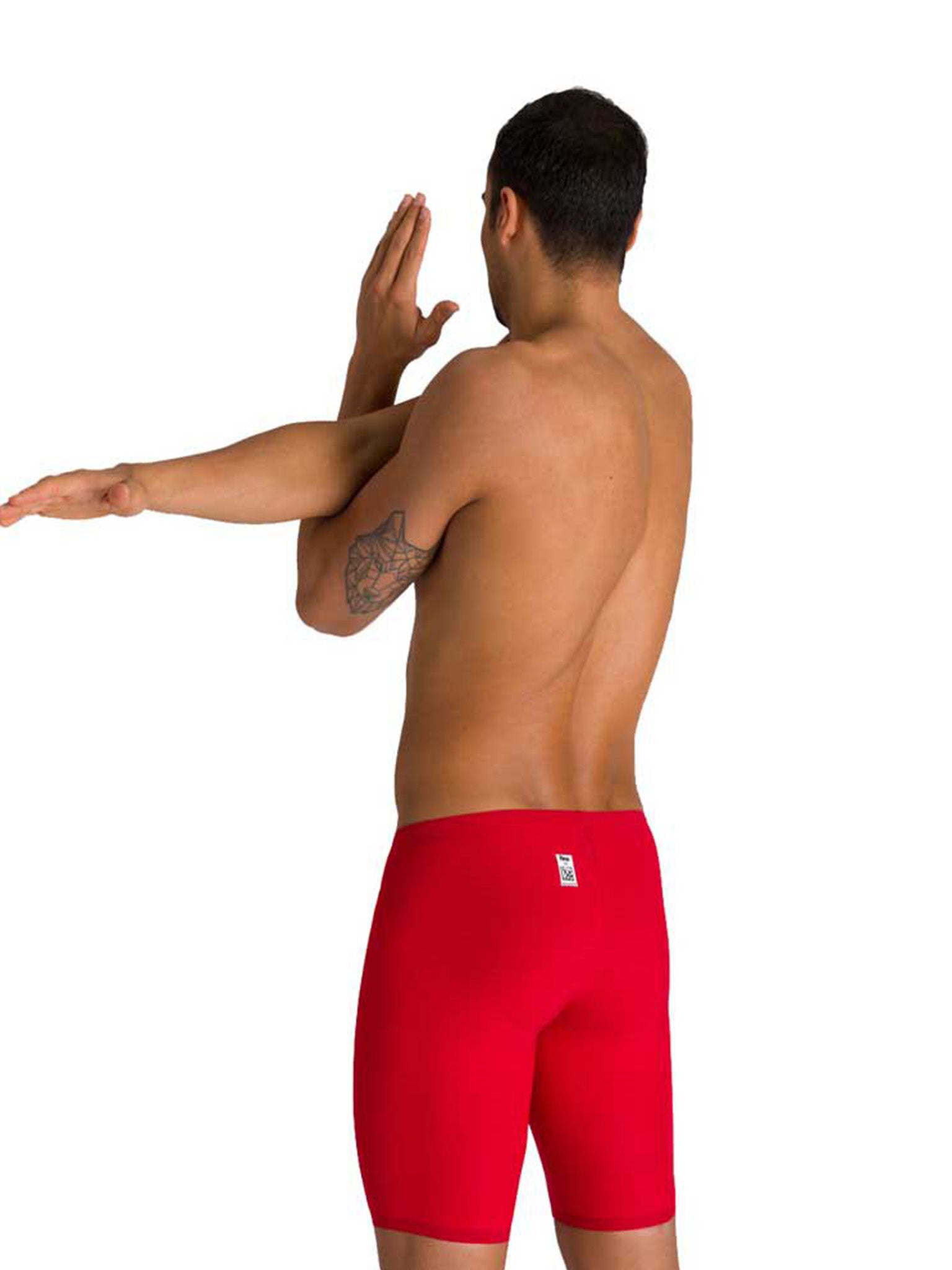 Maillot de compétition Powerskin Carbon Air2 Jammer pour hommes - Rouge