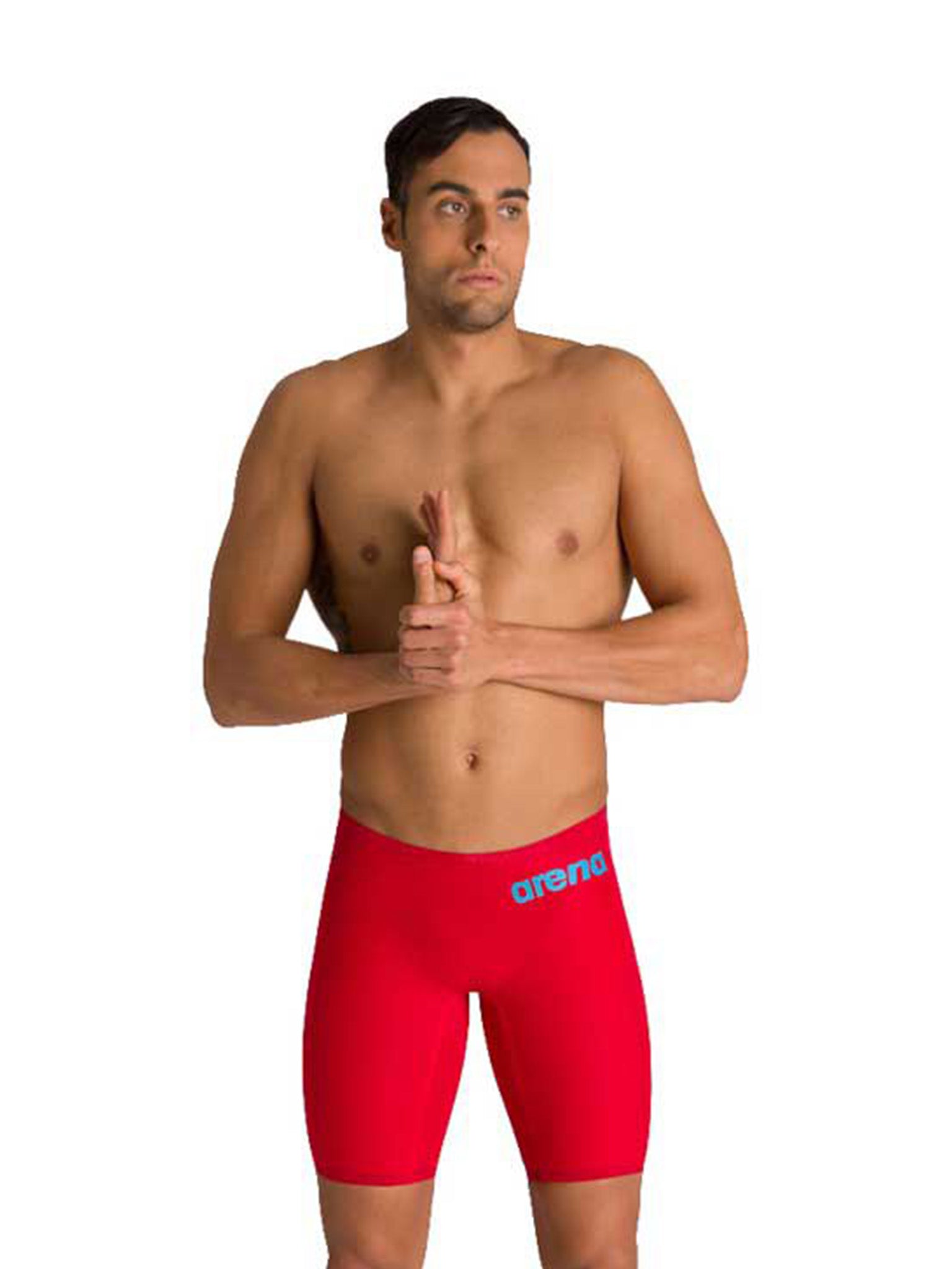 Maillot de compétition Powerskin Carbon Air2 Jammer pour hommes - Rouge
