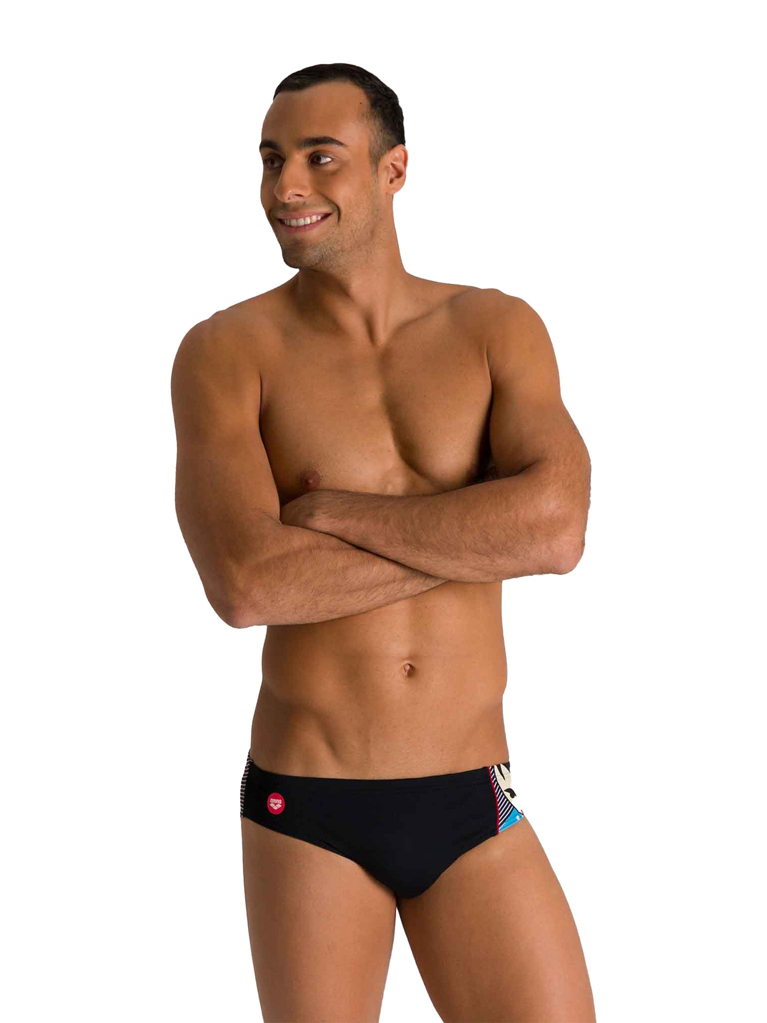 Brief de natation Crazy Kokeshi pour hommes