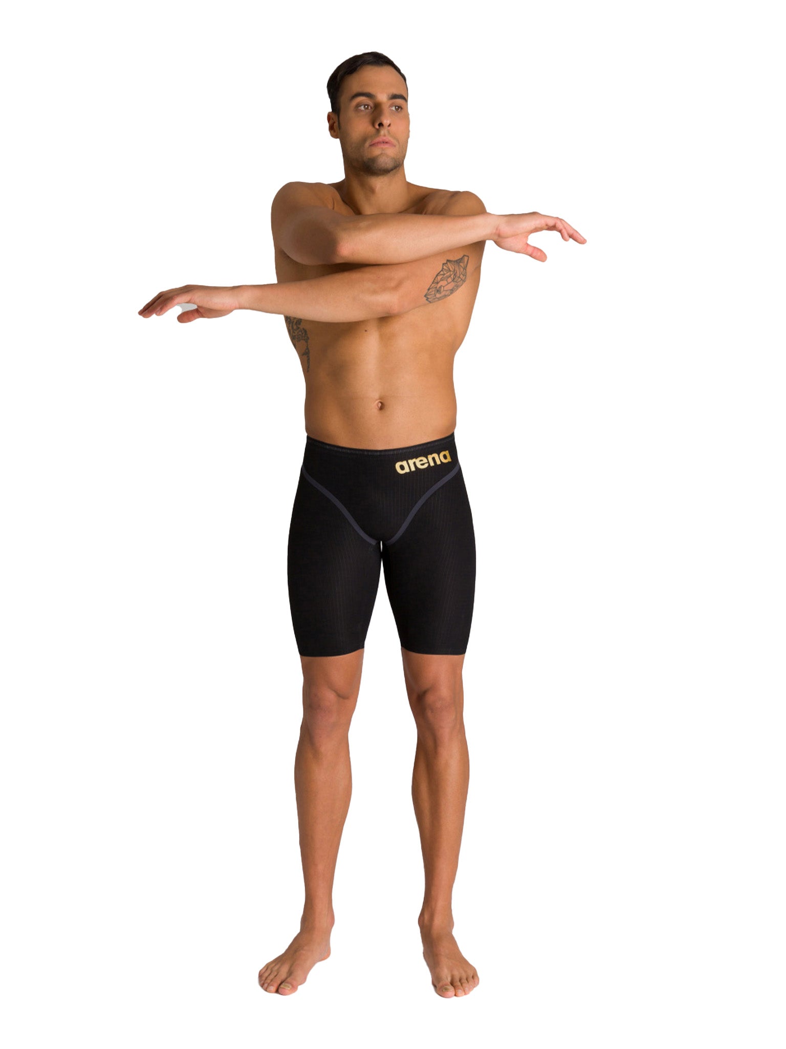 Men's Powerskin Carbon Core Fx Jammer Racing Suit - Black