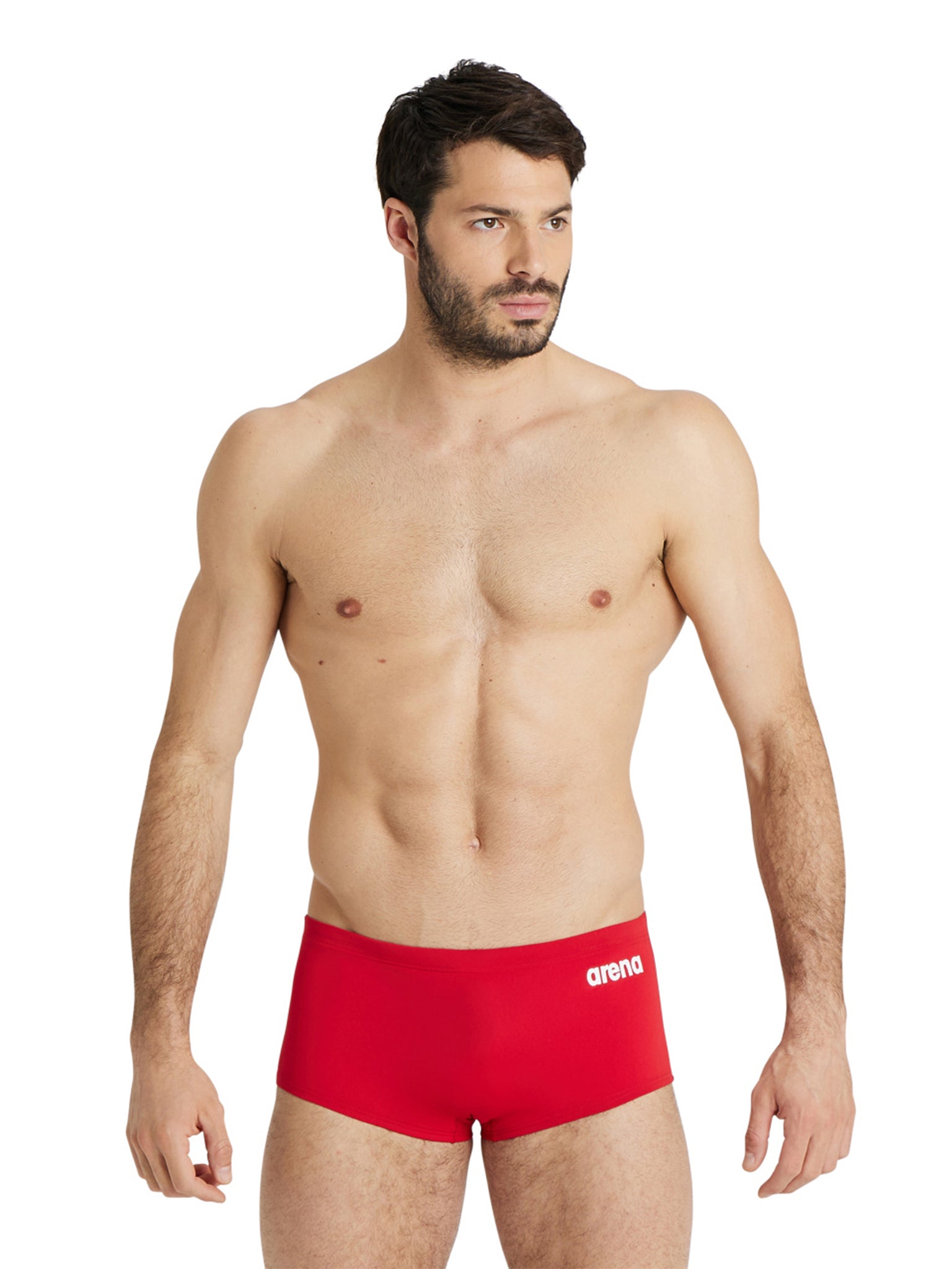 Men's Team Low Cut Brief Swimsuit - Red