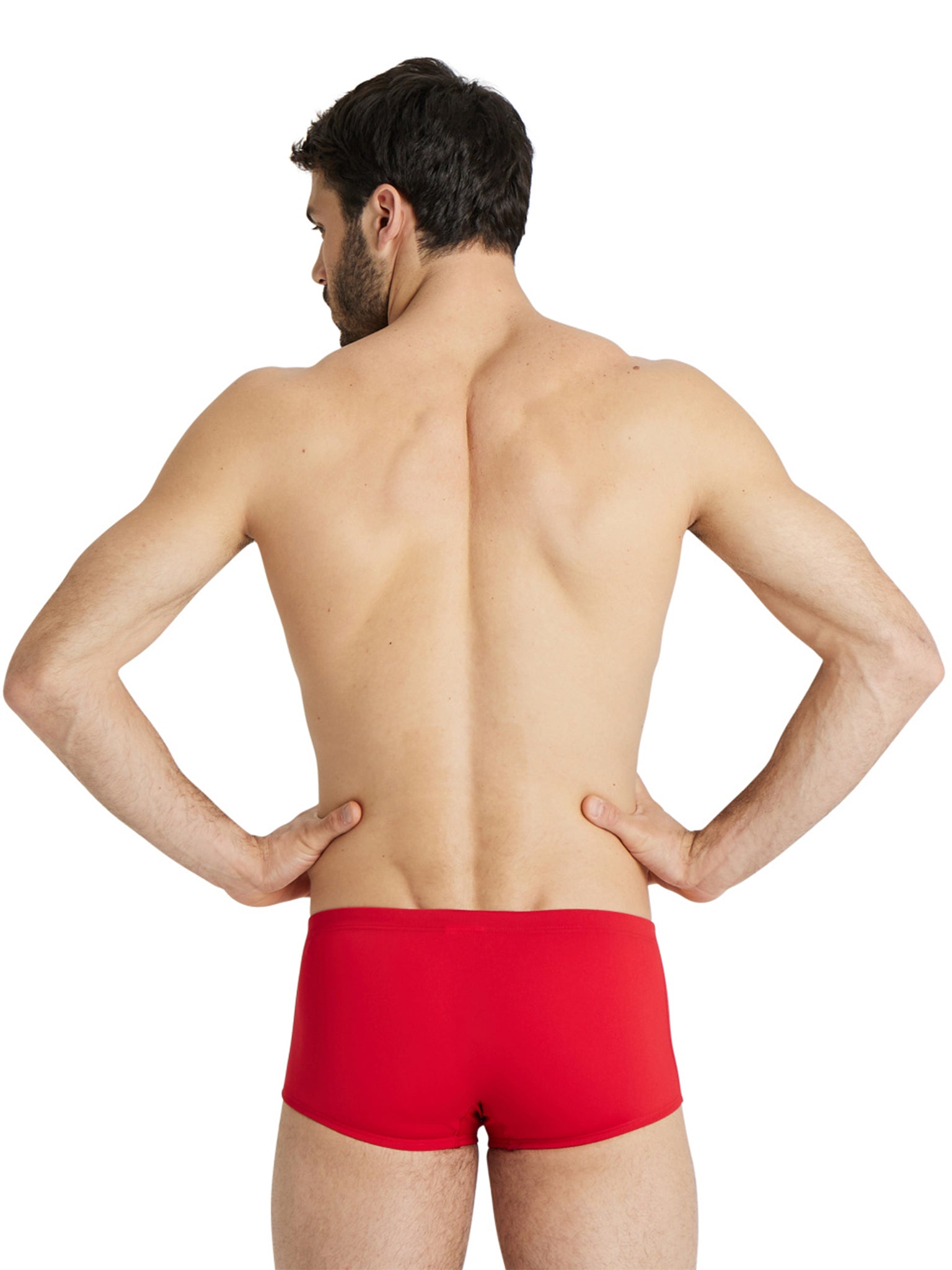 Men's Team Low Cut Brief Swimsuit - Red