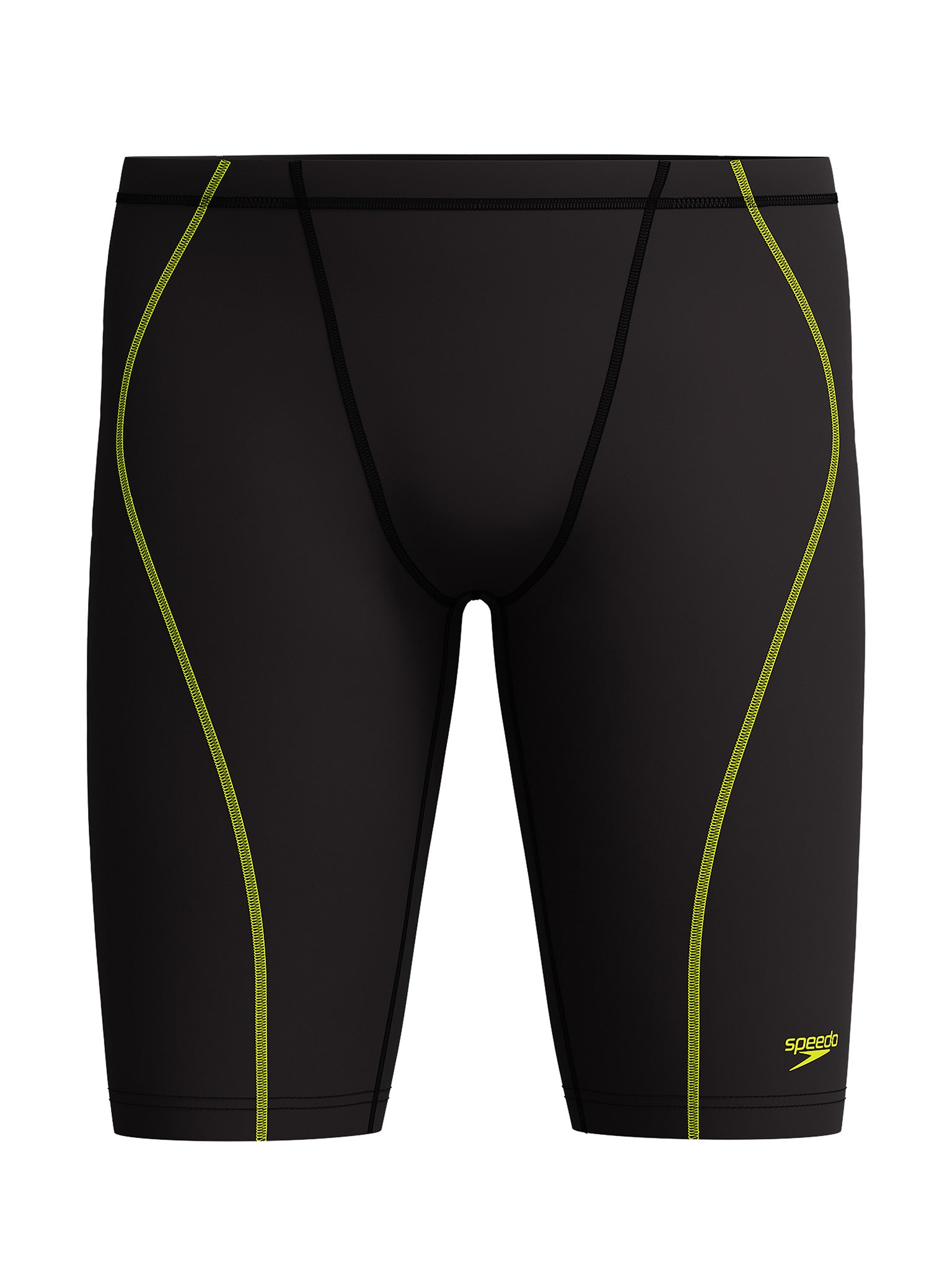 Maillot de compétition Fastskin Hyperspark Jammer pour hommes - Electro Static/Noir