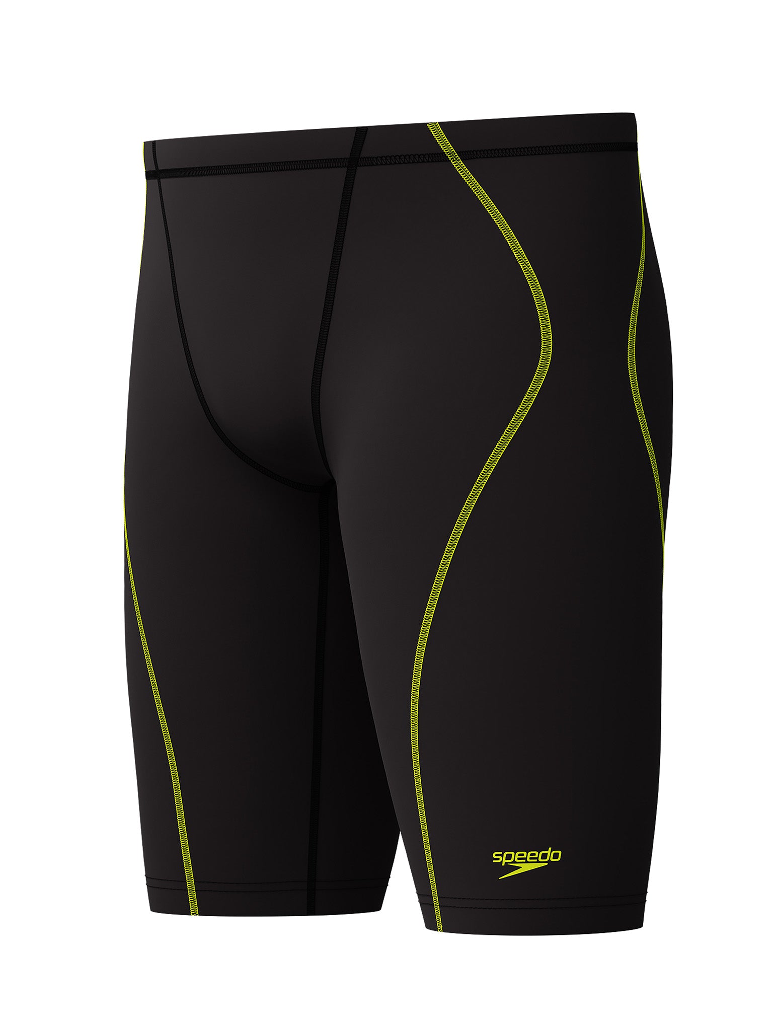 Maillot de compétition Fastskin Hyperspark Jammer pour hommes - Electro Static/Noir