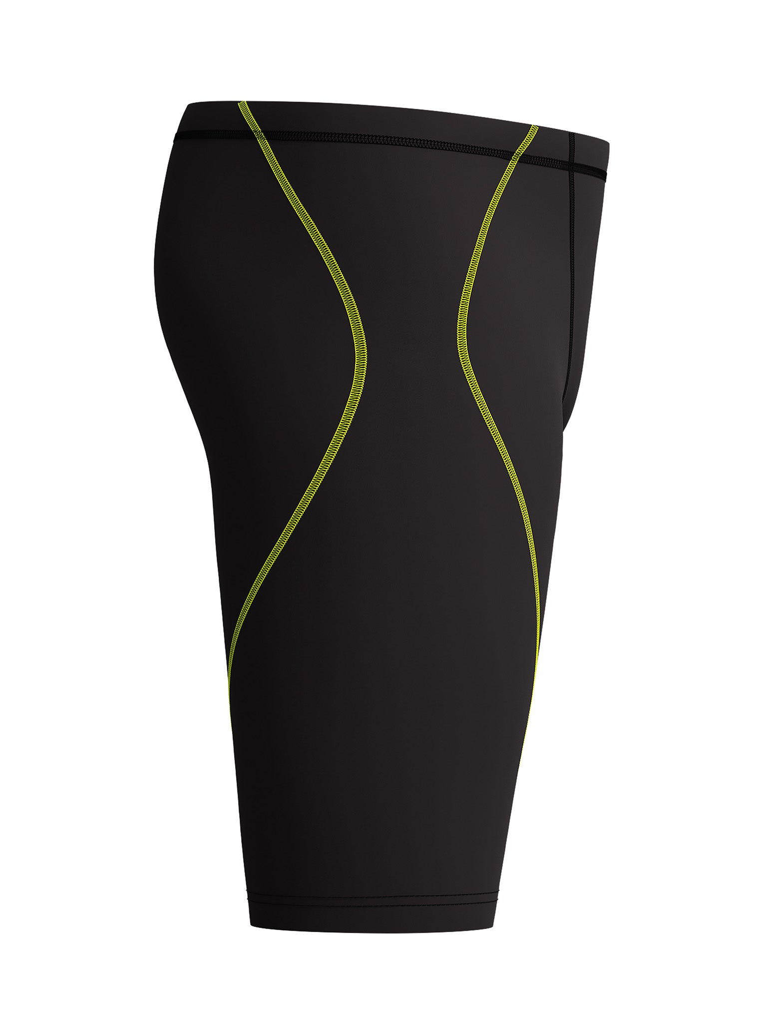 Maillot de compétition Fastskin Hyperspark Jammer pour hommes - Electro Static/Noir