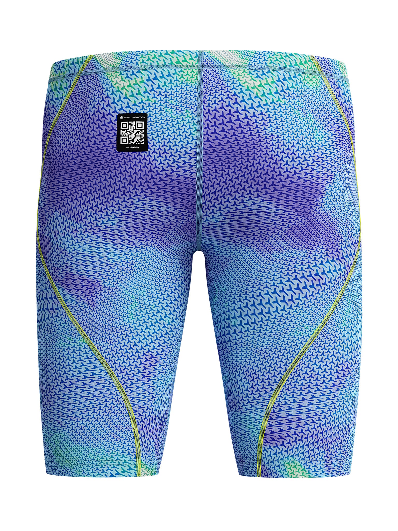Maillot de compétition Fastskin Hyperspark Jammer pour hommes - Under Current/Sugar Blue