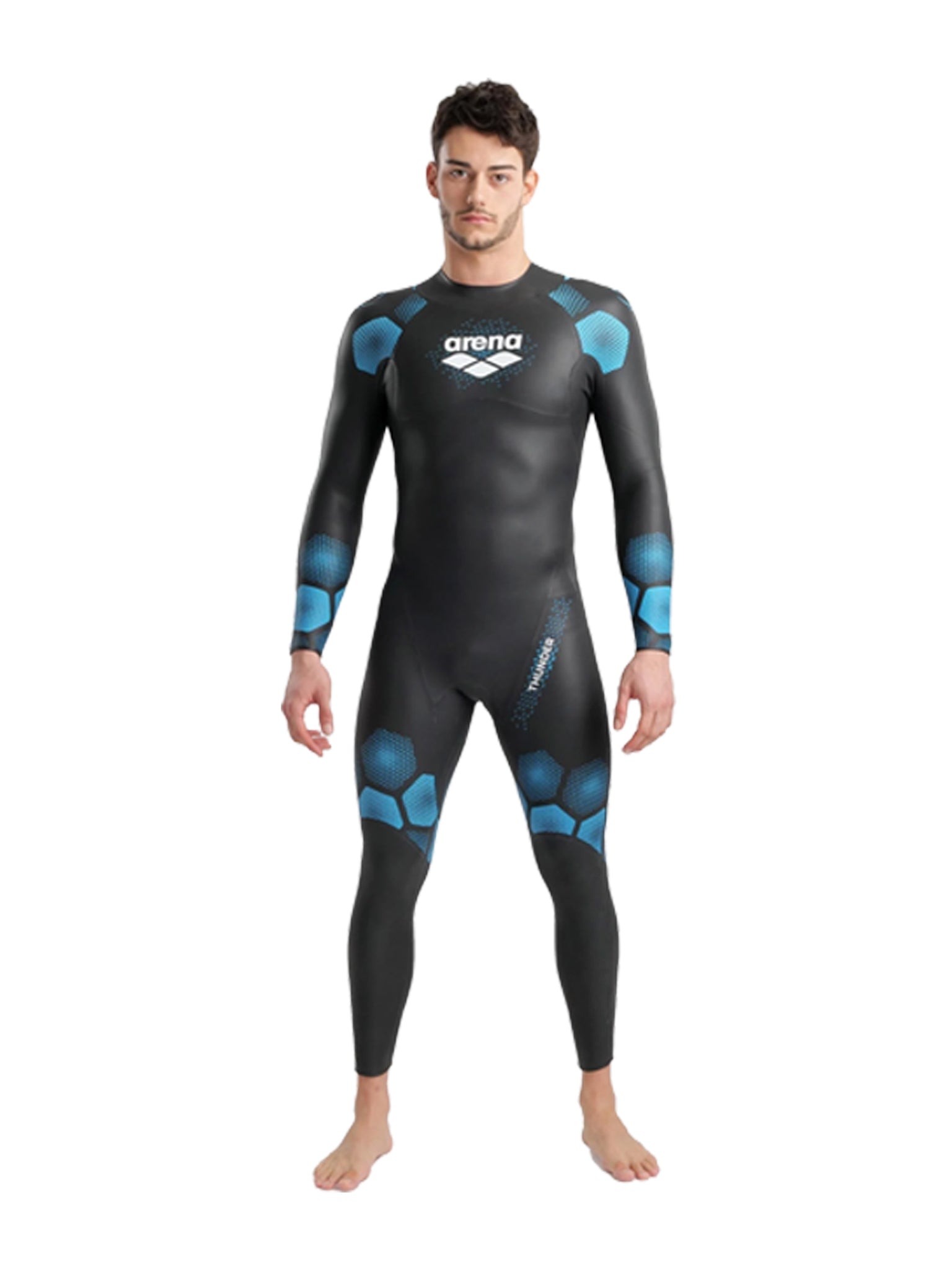 Combinaison d'eau libre Thunder pour hommes - Holiday Black