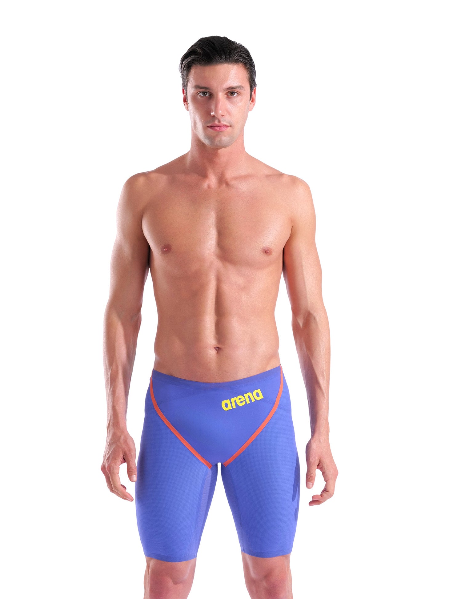 Men's Powerskin Carbon Glide Jammer Racing Suit L.E. - Future Dusk/Coral