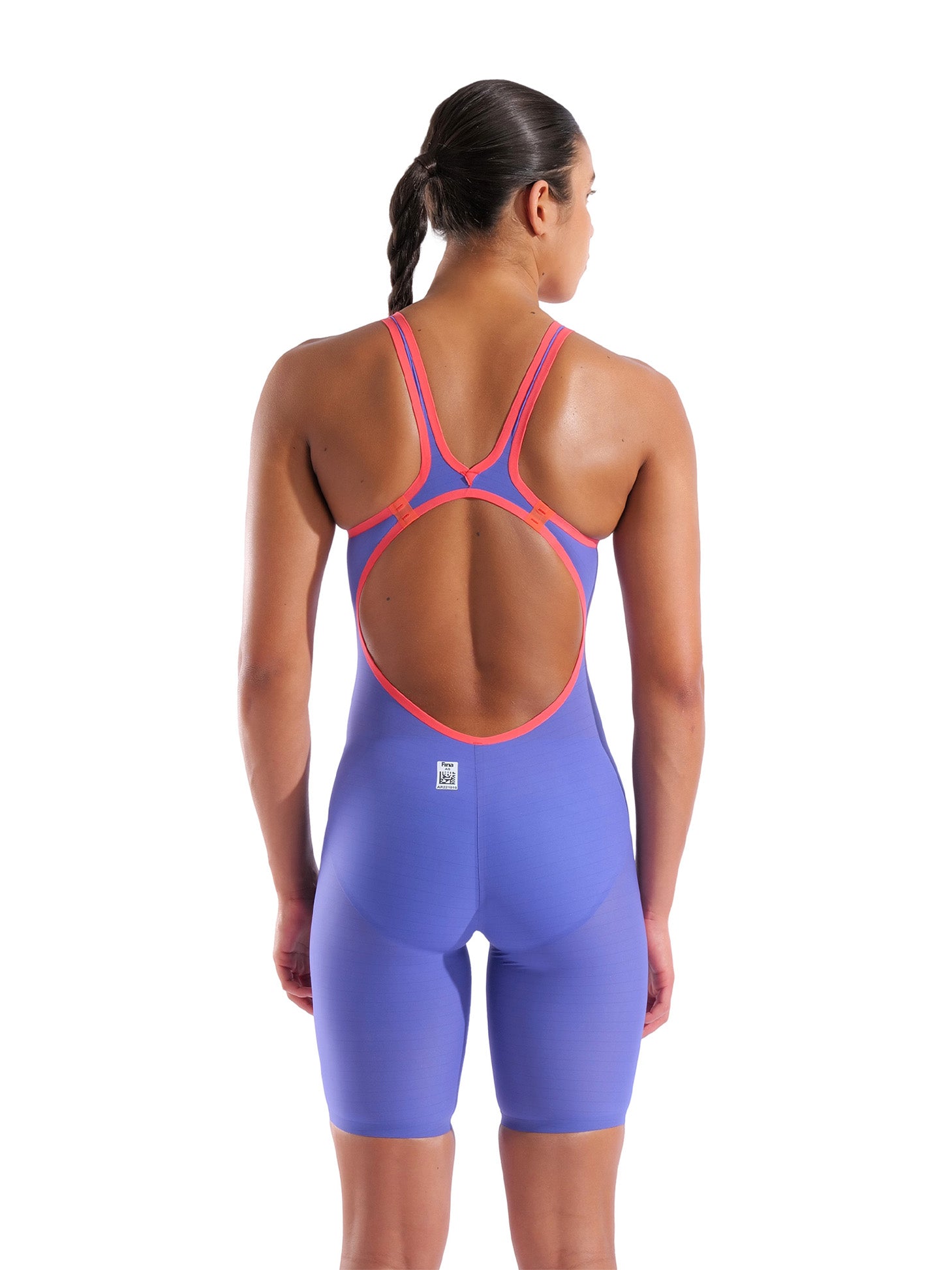Women's Powerskin Carbon Air2 Open Back Racing Suit L.E. - Futur Dusk/Coral