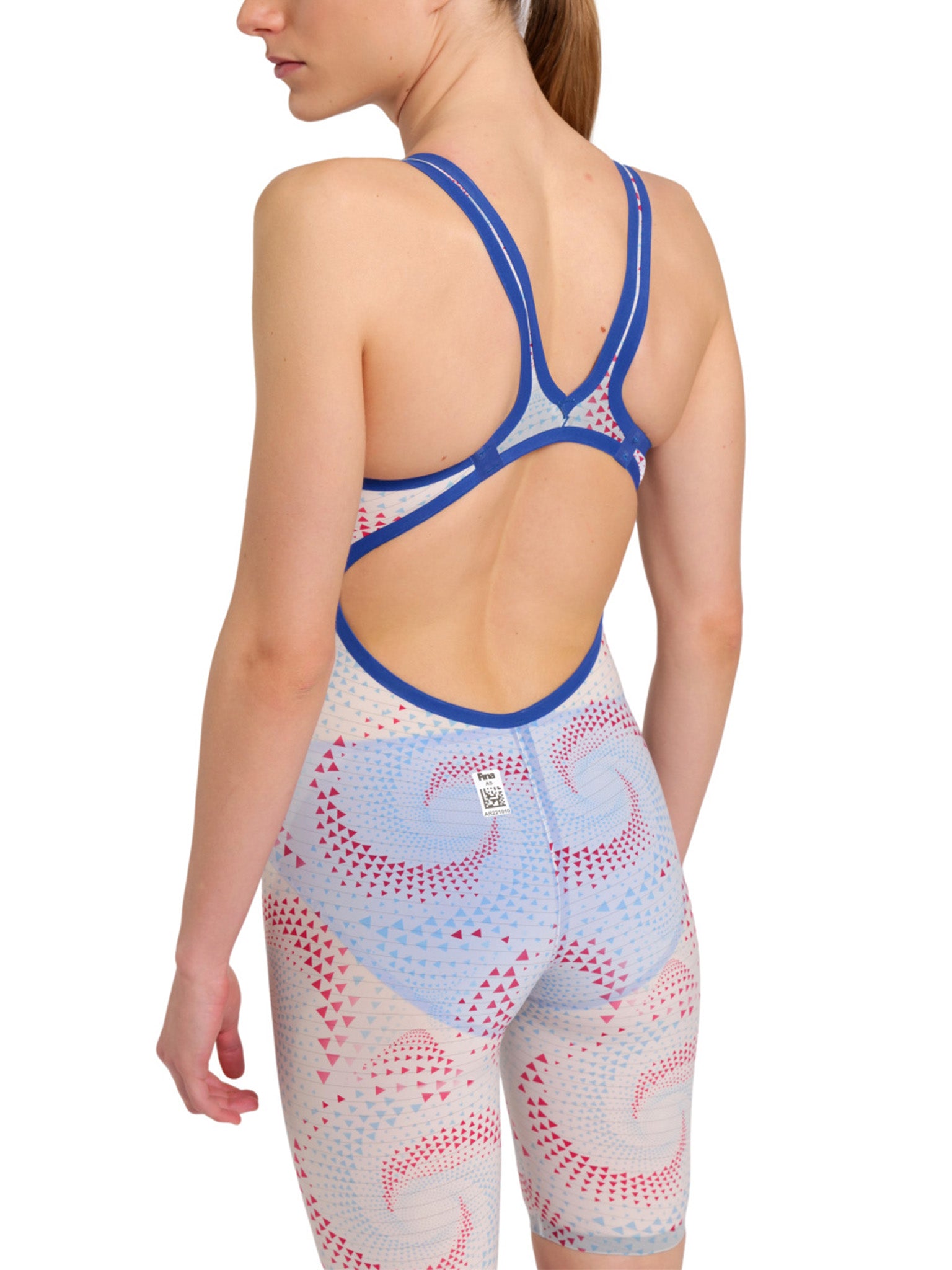 Maillot de compétition Powerskin Carbon Air2 Open Back pour femmes E.L. - Fireflow