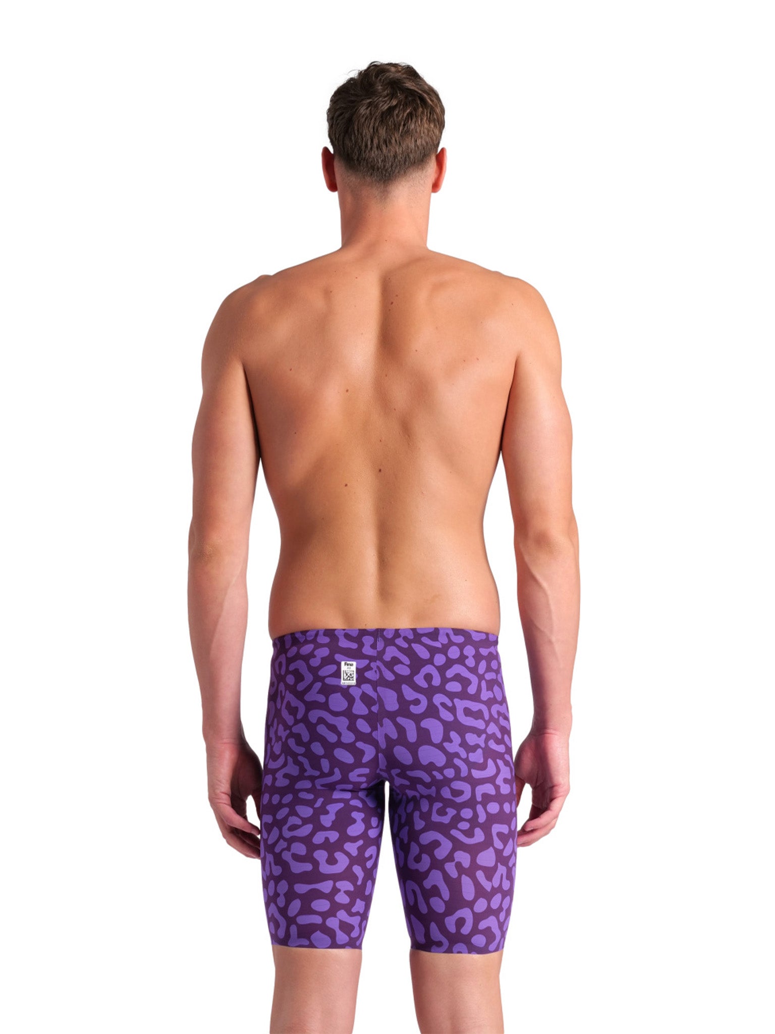 Men's Powerskin Carbon Air2 Jammer Racing Suit - Leopard Skin Violet