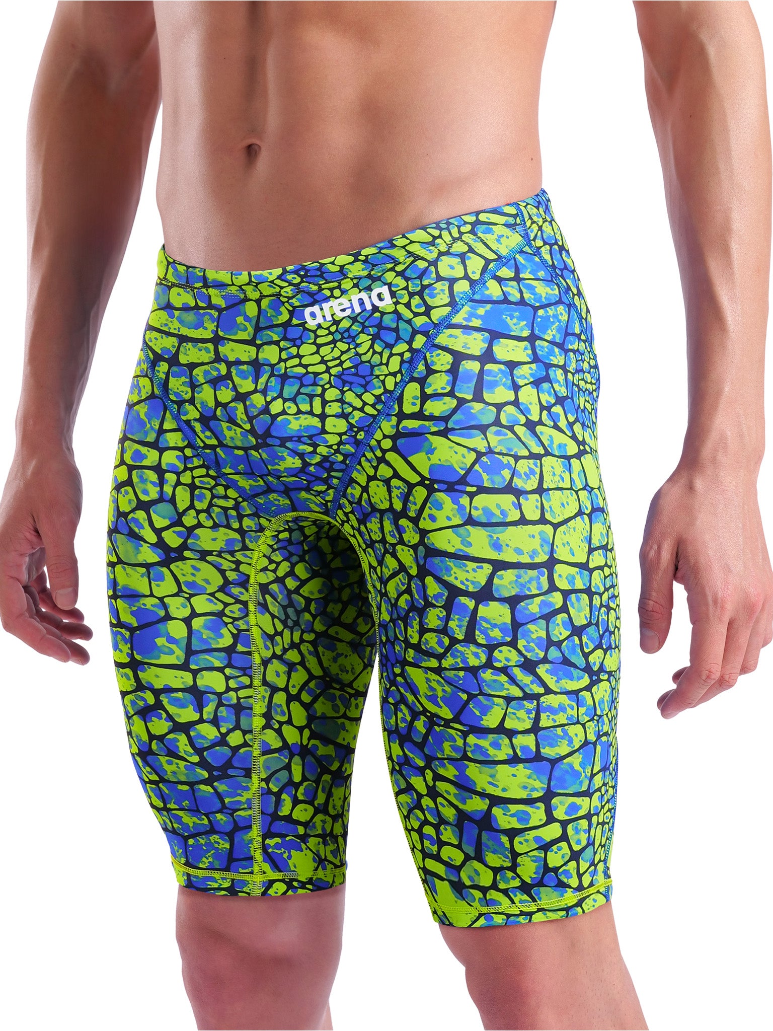 Men's Powerskin St Next Jammer Racing Suit - Snake Green