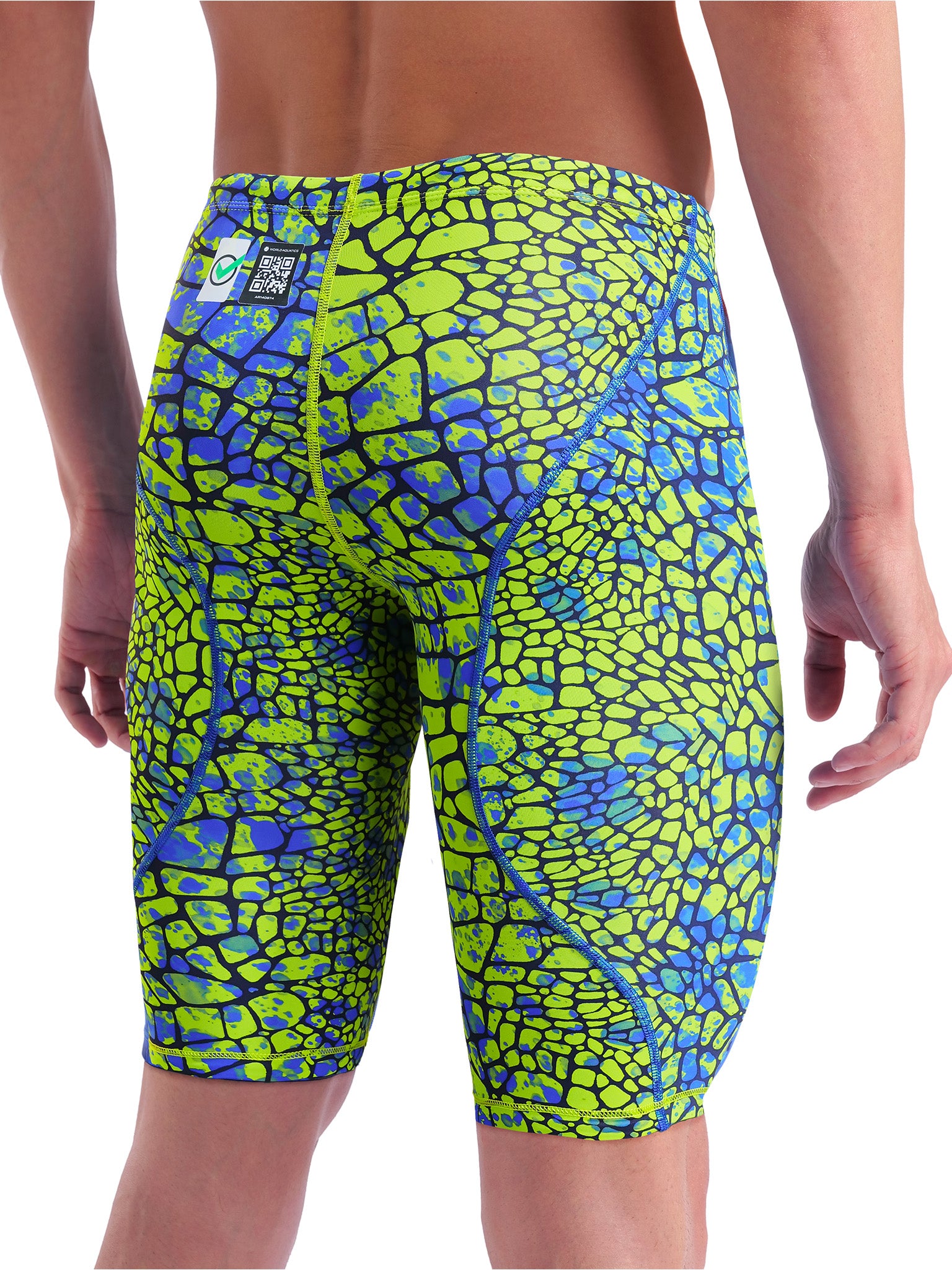 Men's Powerskin St Next Jammer Racing Suit - Snake Green