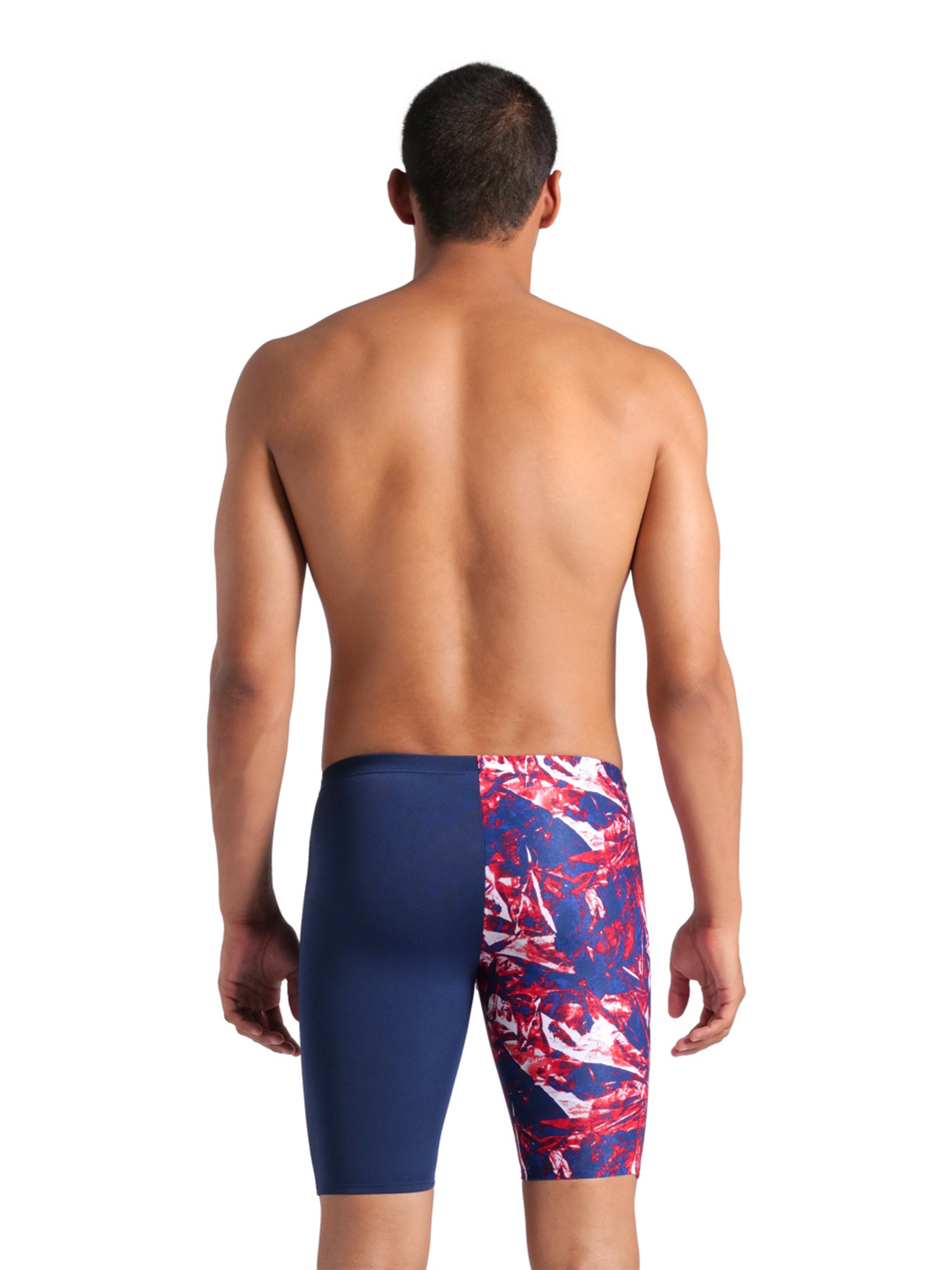 Cuissard de natation Team Crackel pour hommes - Marine/Multi