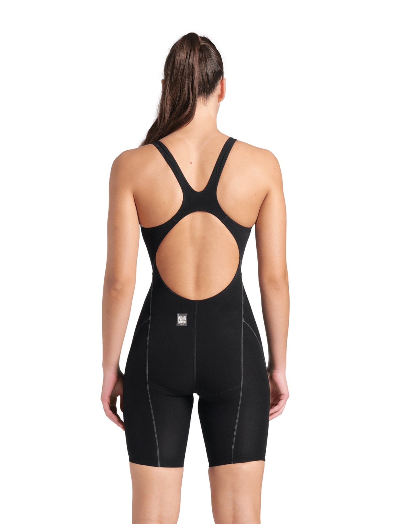 Women's Powerskin Impulso Open Back Racing Suit - Black