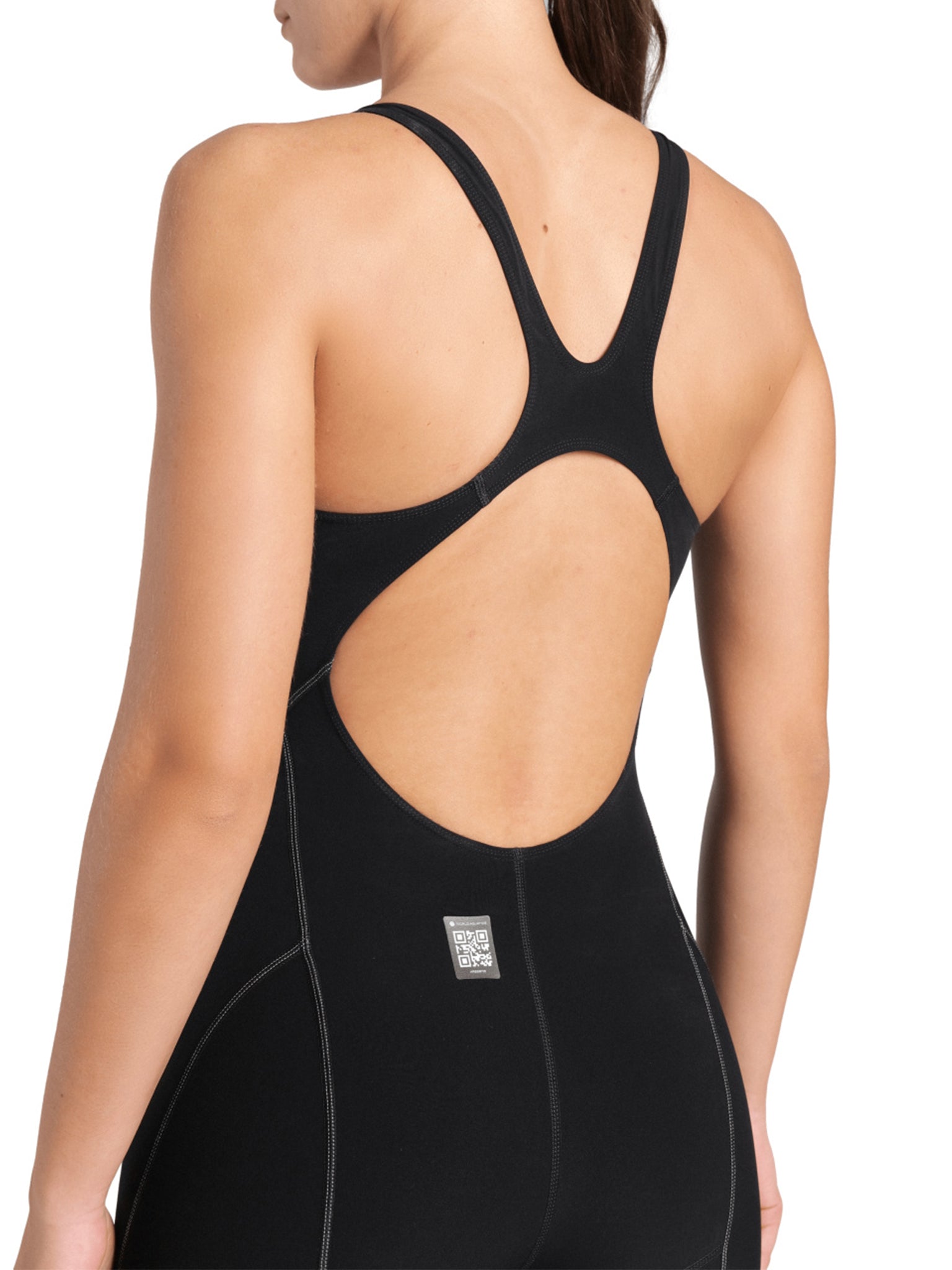 Women's Powerskin Impulso Open Back Racing Suit - Black