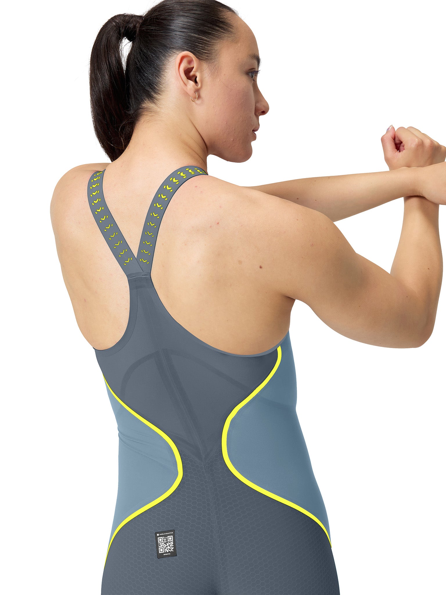 qK。 Women's Fastskin LZR Pure Valor 2.0 Closedback Kneeskin