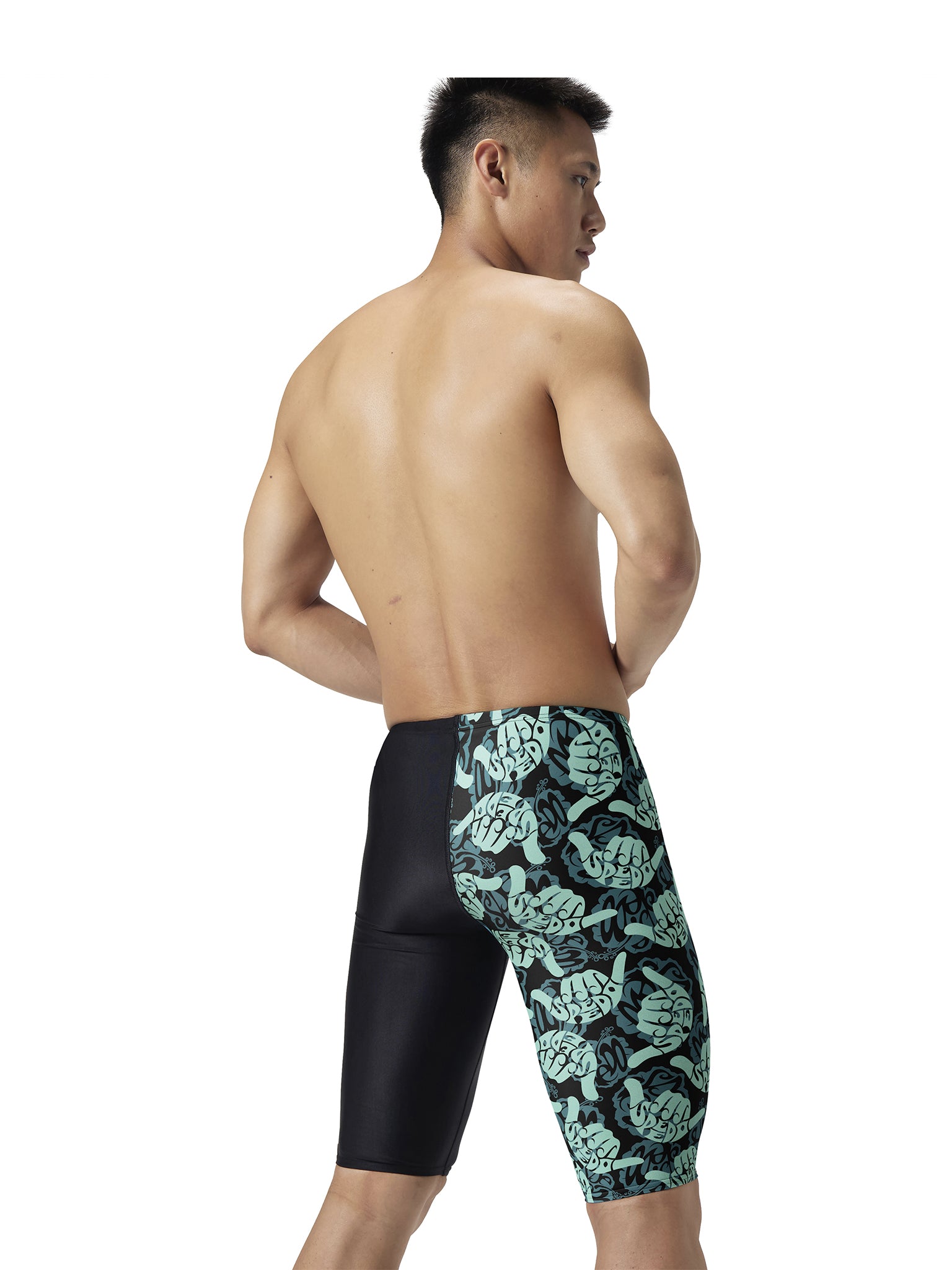 Cuissard de natation Prolt Printed pour hommes - Shaka