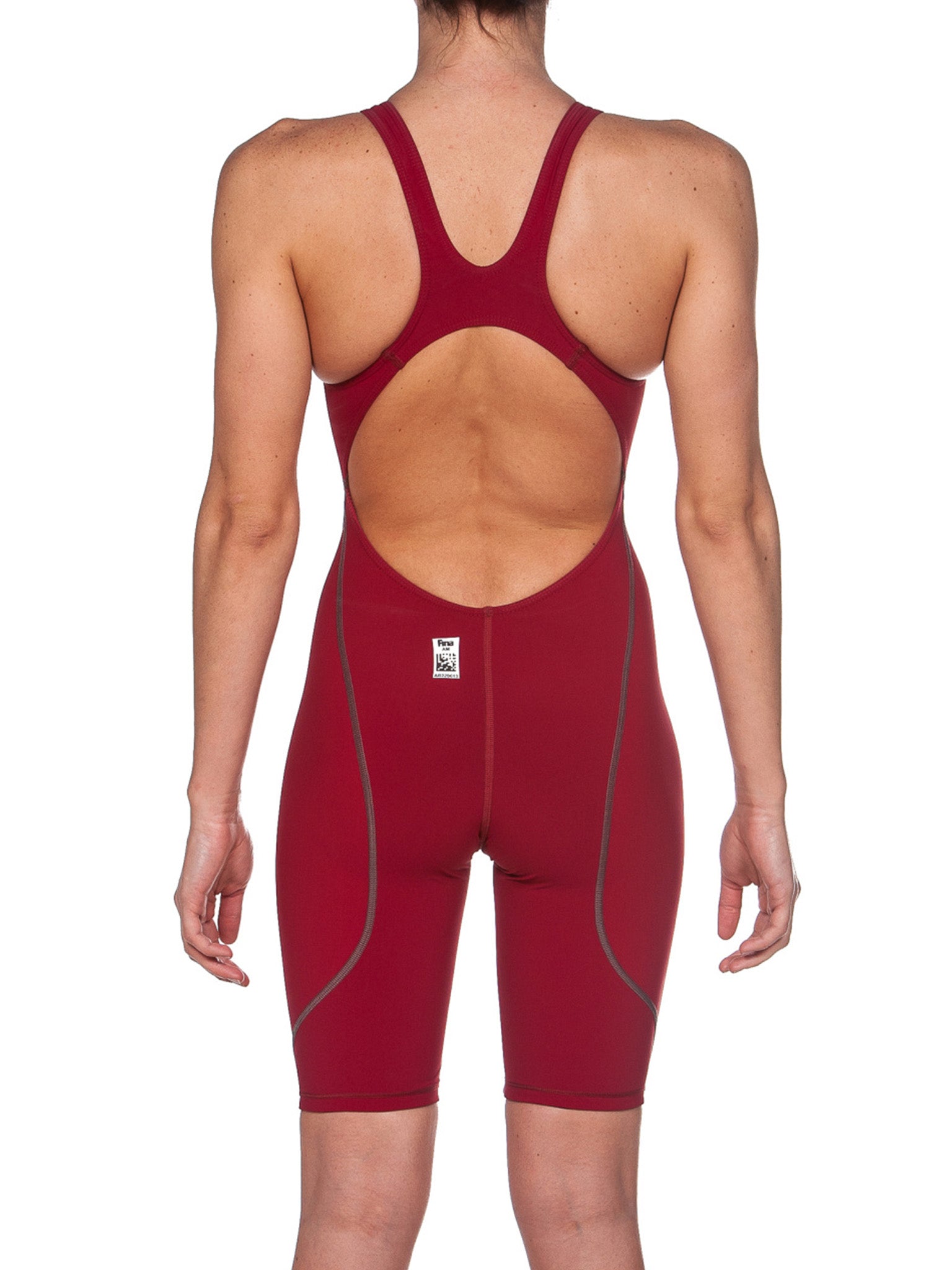 Maillot de compétition Powerskin St 2.0 Open Back pour femmes - Rouge