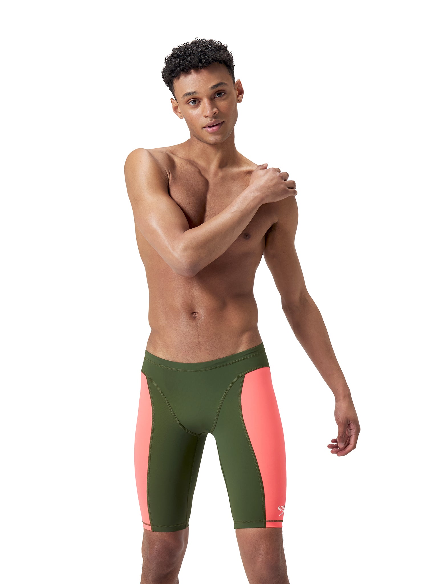 Maillot de compétition Solid Vanquisher Jammer pour hommes - Siren Red