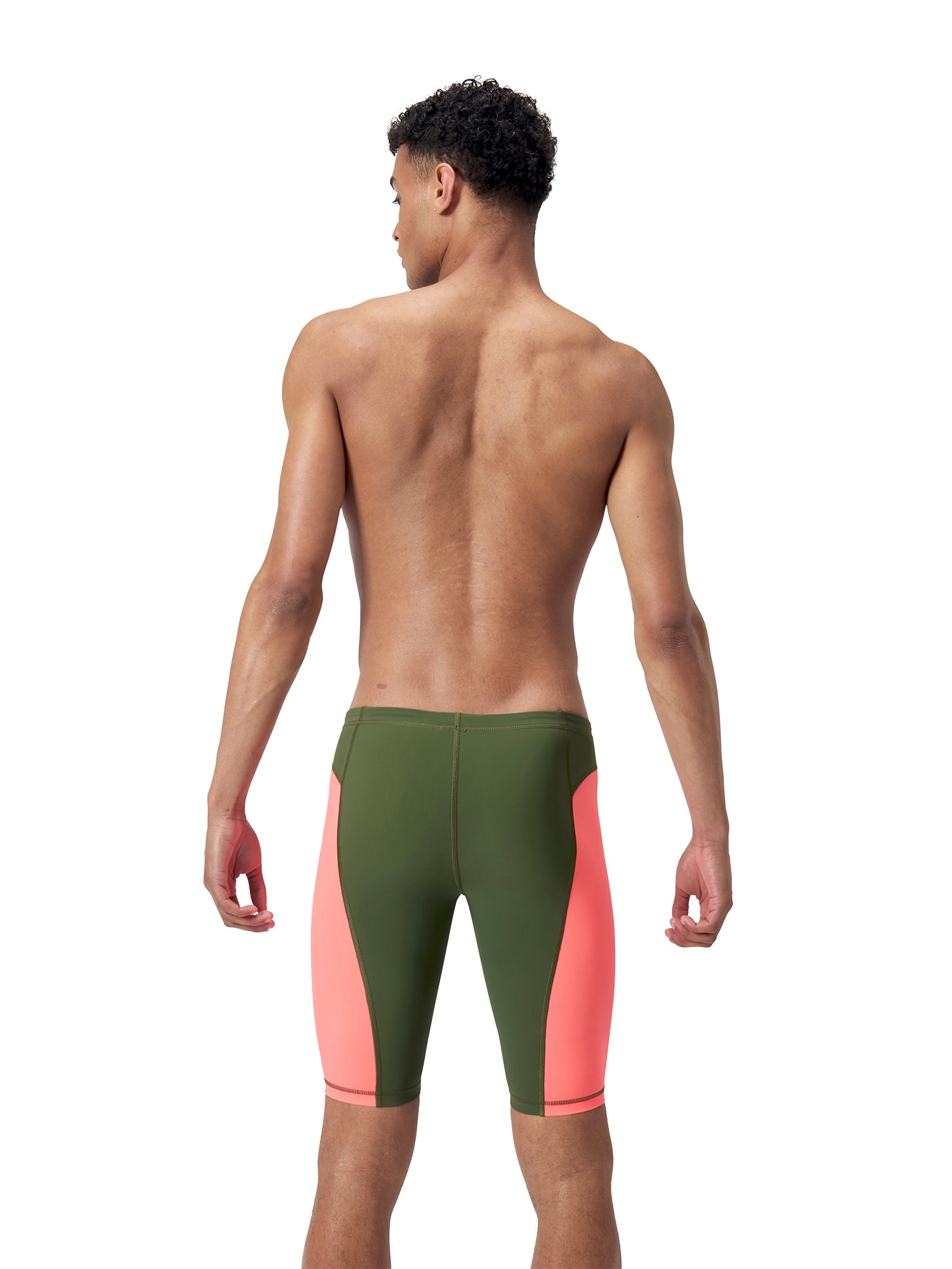 Maillot de compétition Solid Vanquisher Jammer pour hommes - Siren Red