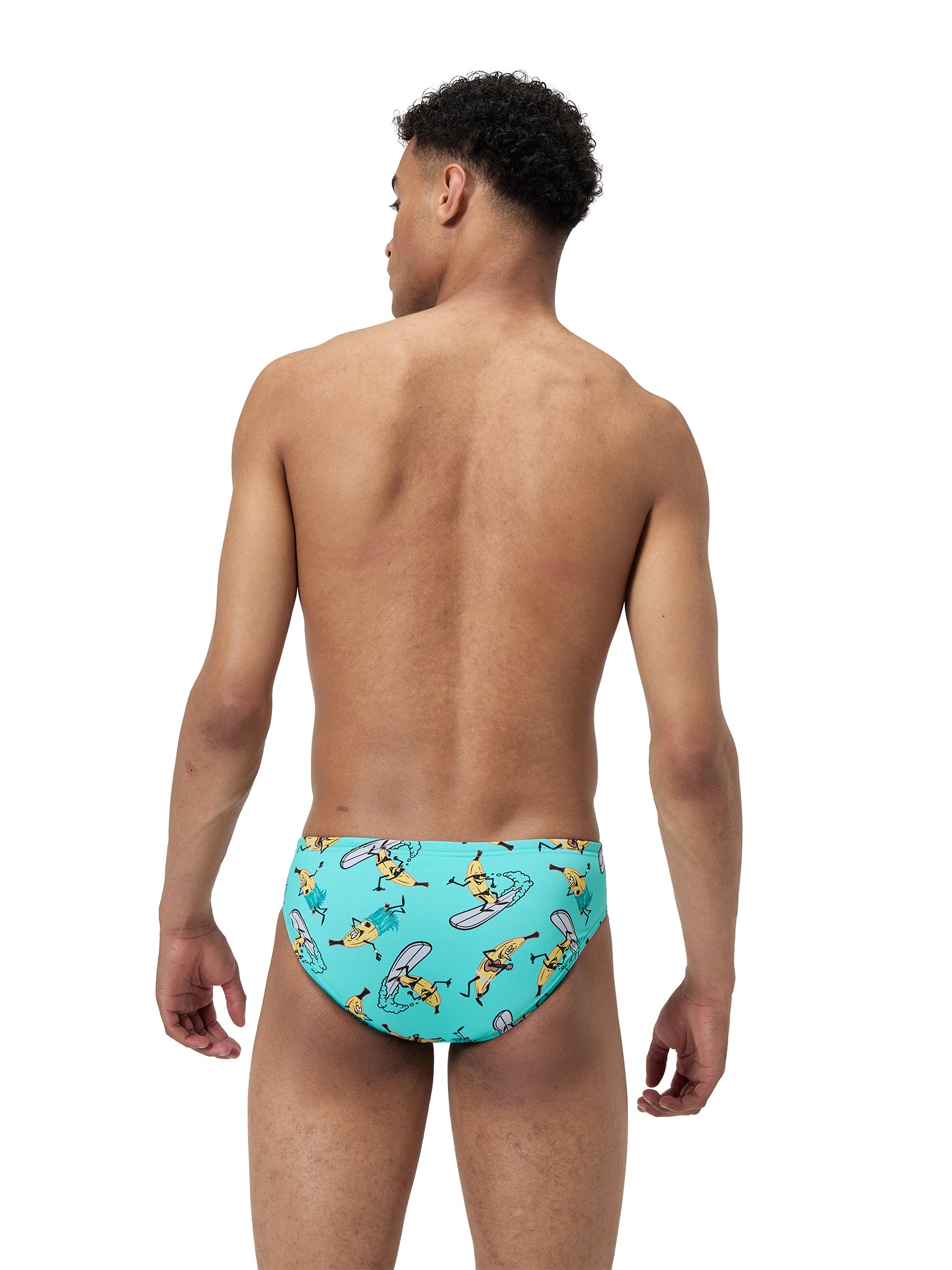 Brief de natation Printed One pour hommes - Fun Bunch