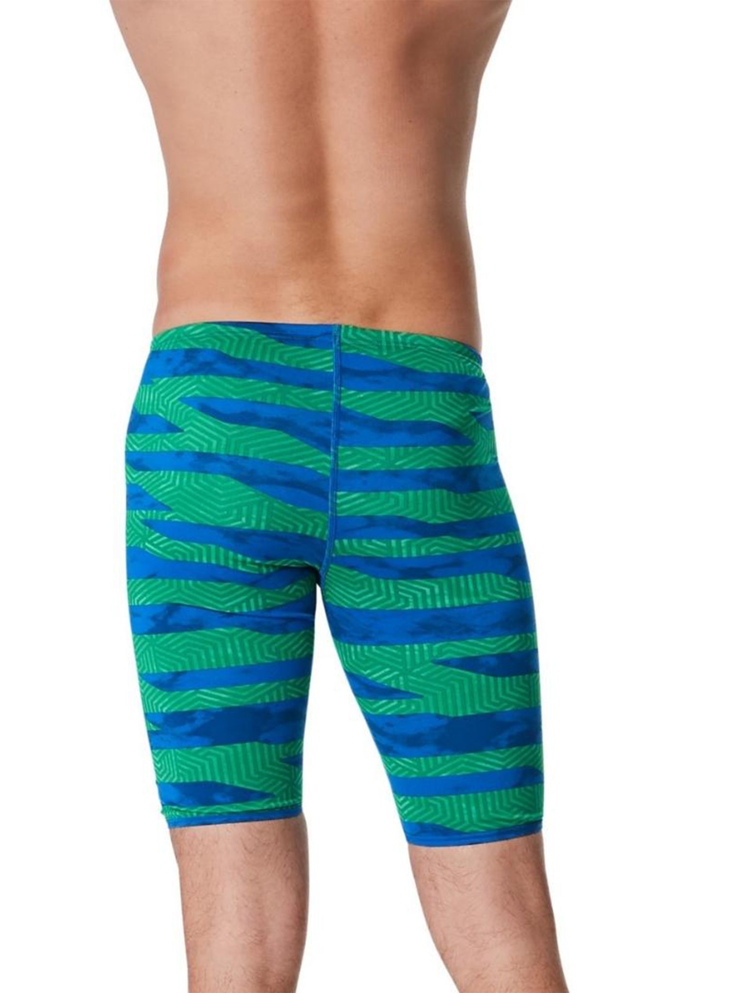 Men's Confort Splice Jammer - Blue/Green