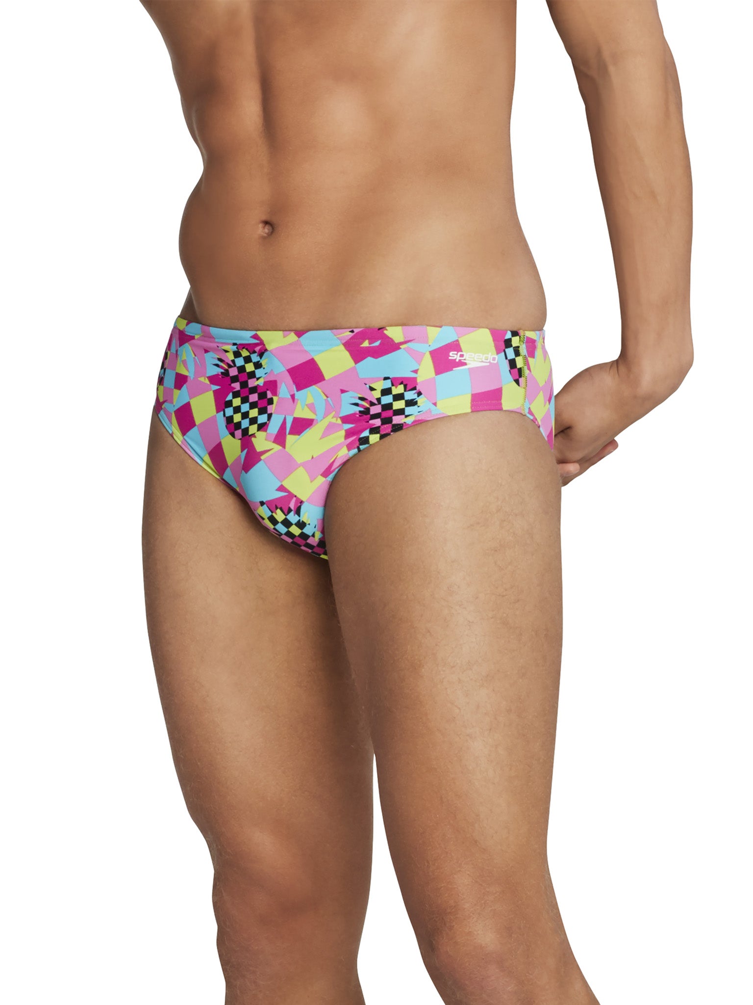 Brief homme - Turnz Rose/Turquoise